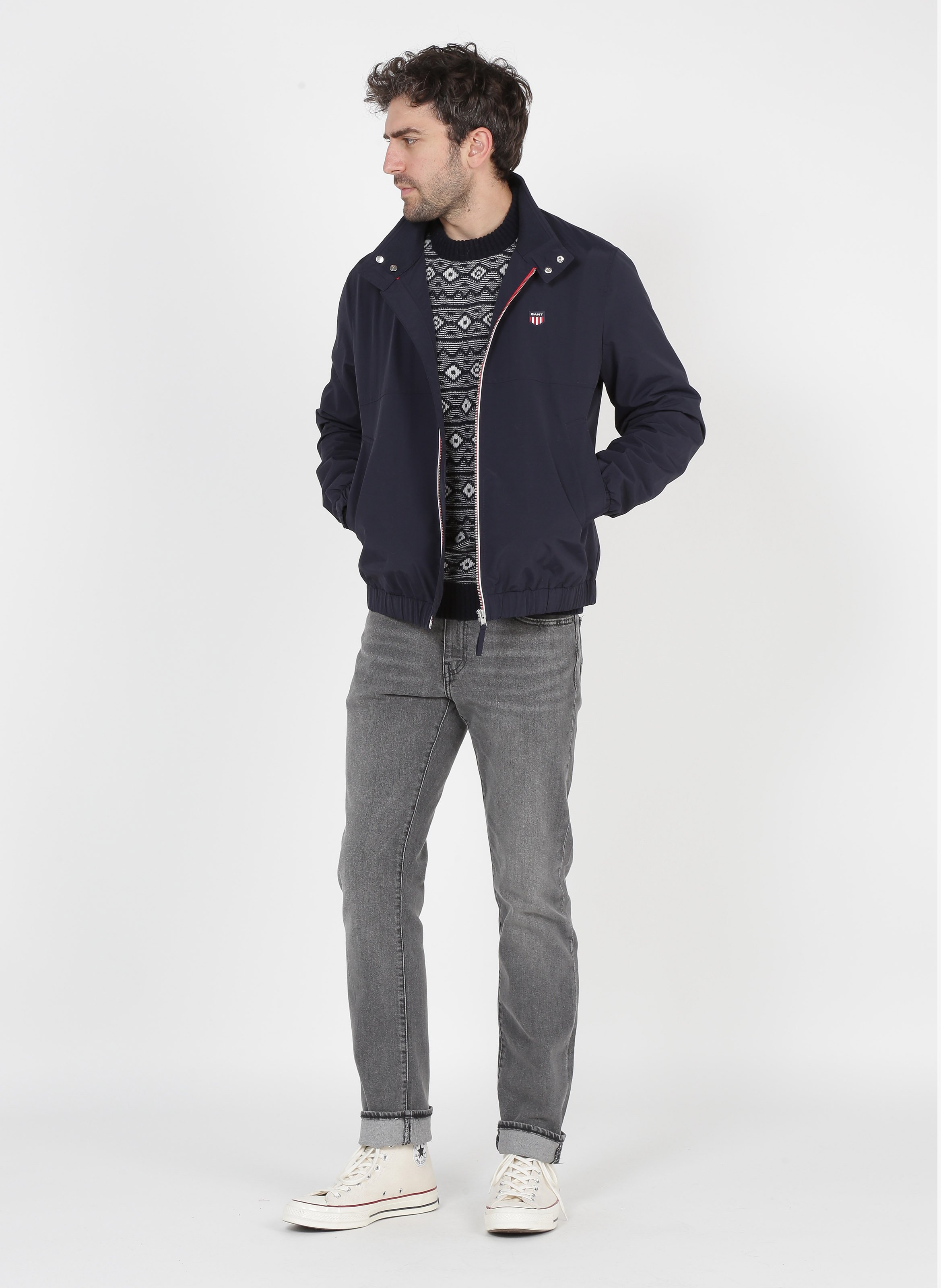 gant la wool jacket