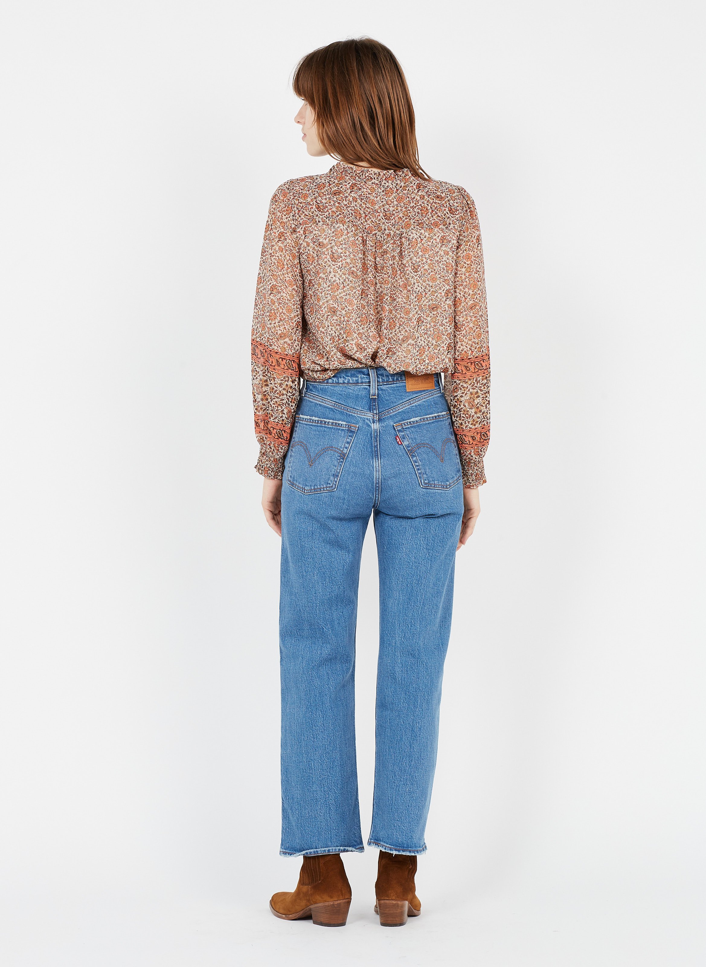 Straight Jeans Indigo Clair Levi's - Women | Place des Tendances