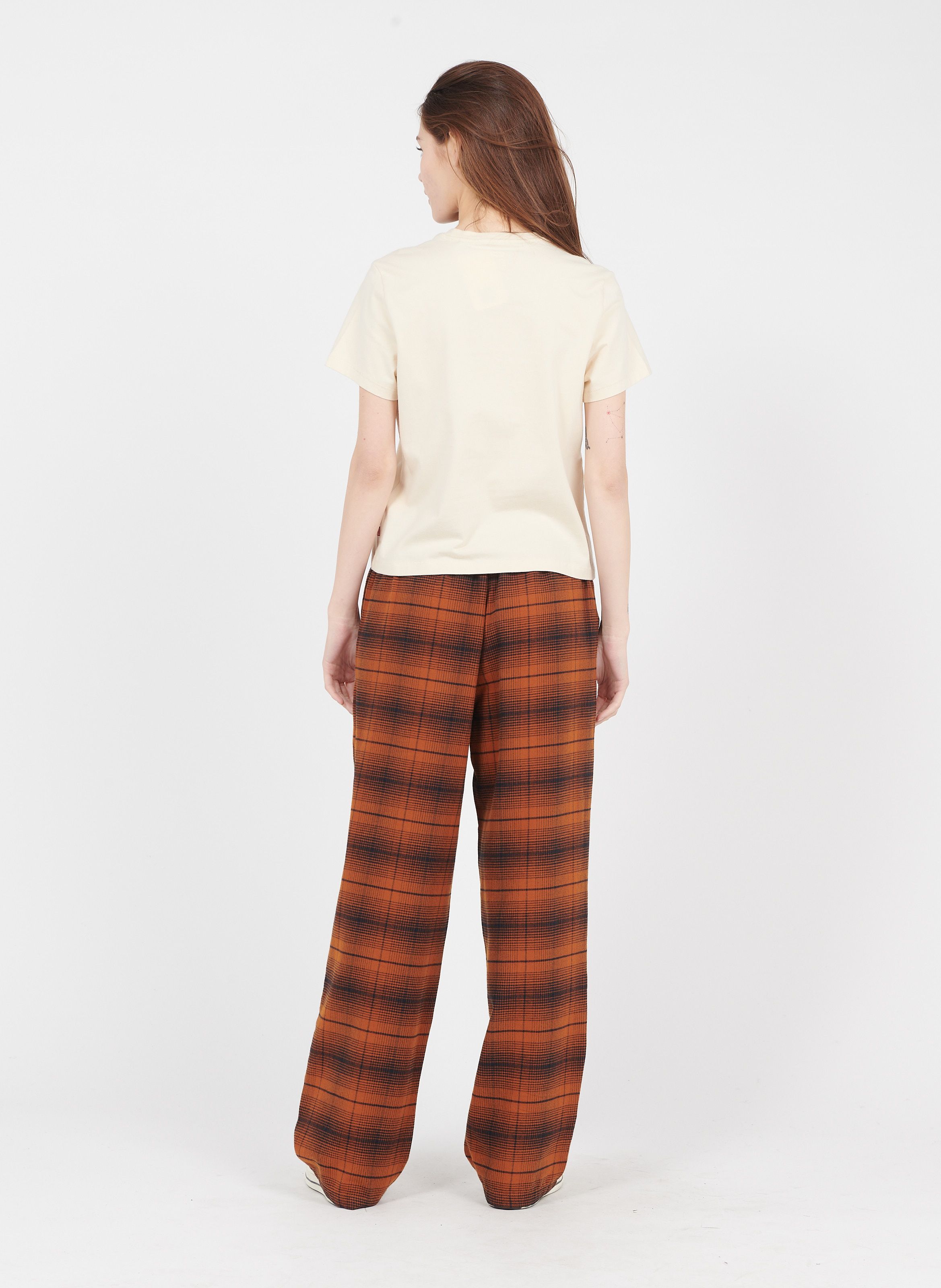 levi's pleated wide leg trouser