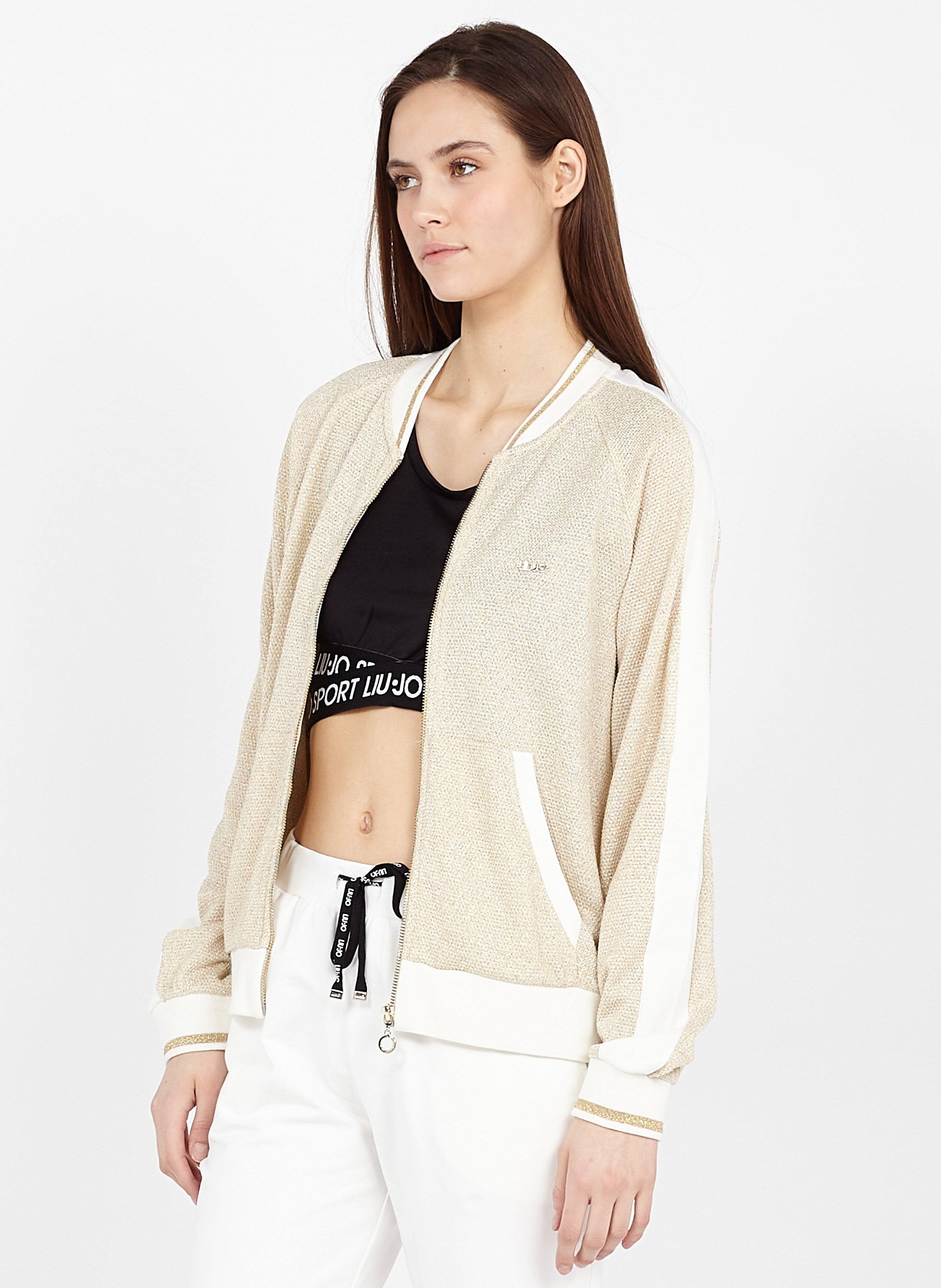 gold cardigan womens