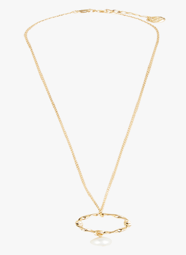 Louise Damas Niki Crystal Pendant Necklace