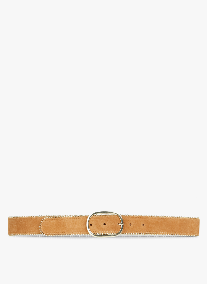 MAISON 123 Brown Leather belt