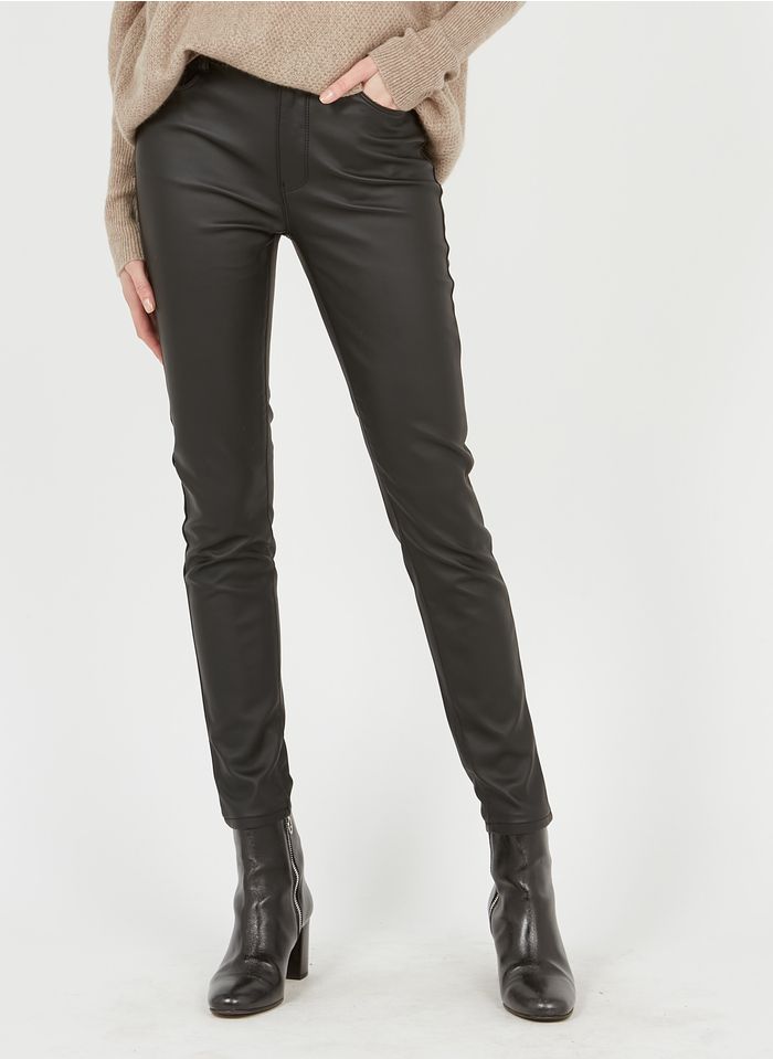 MAISON 123 Black Slim-fit pants
