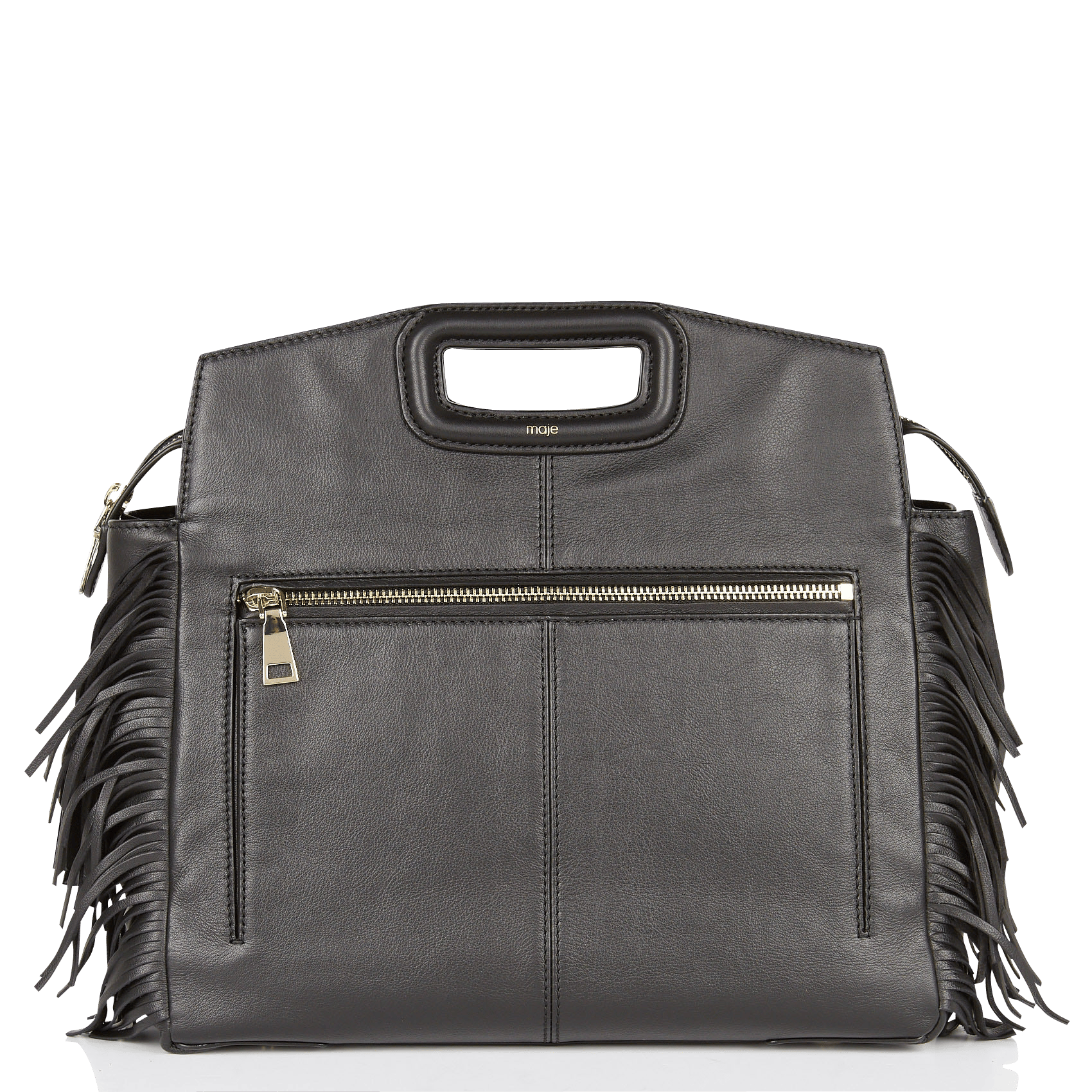 grey leather handbag sale