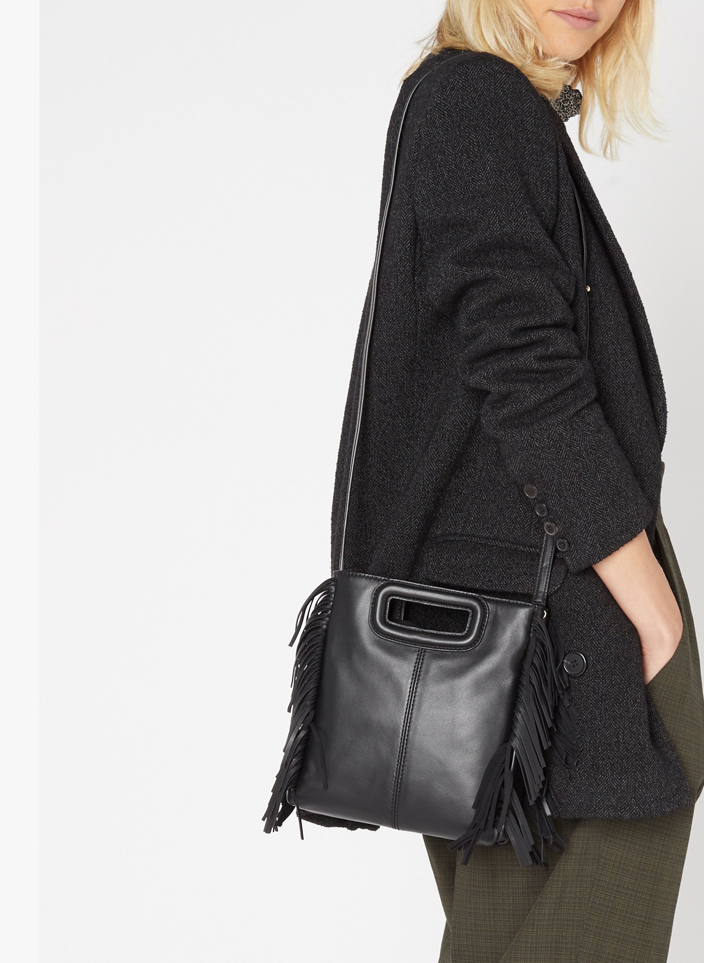 Sac maje 2025 cuir noir