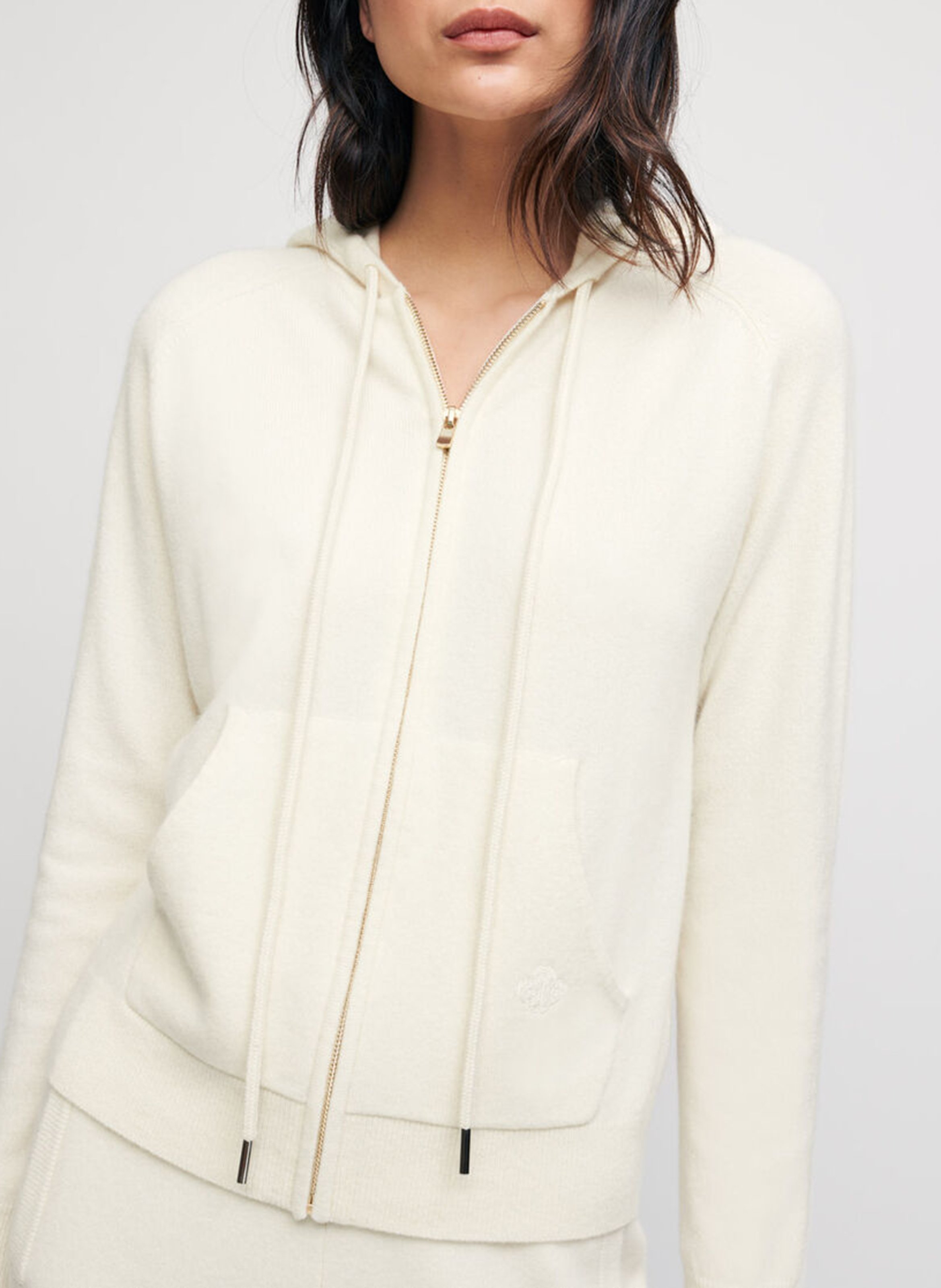 maje cardigan white