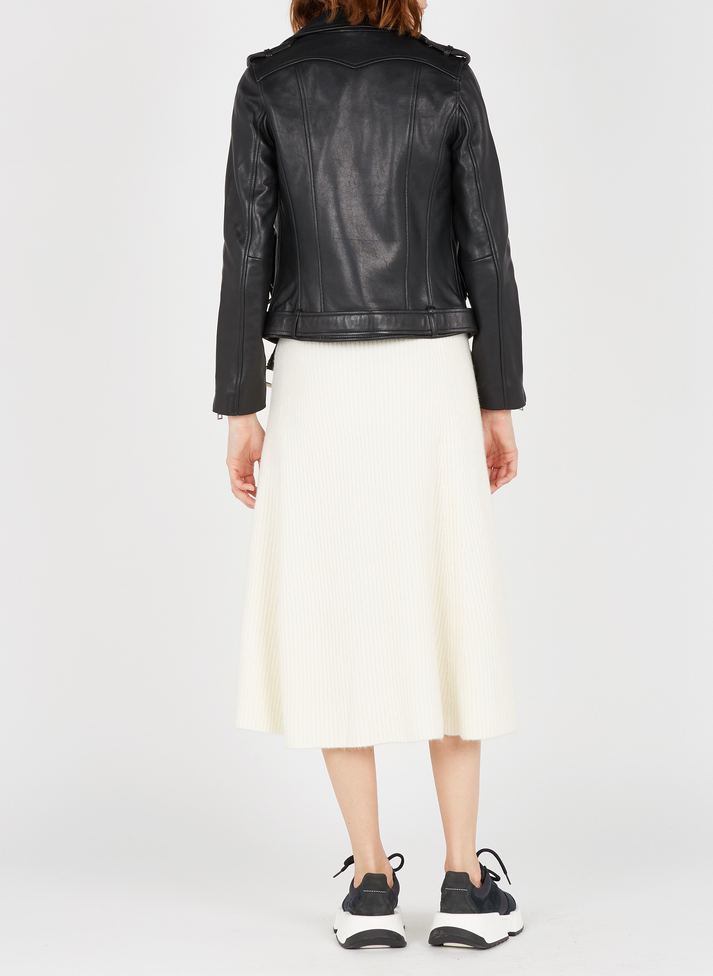 maje lambskin leather jacket