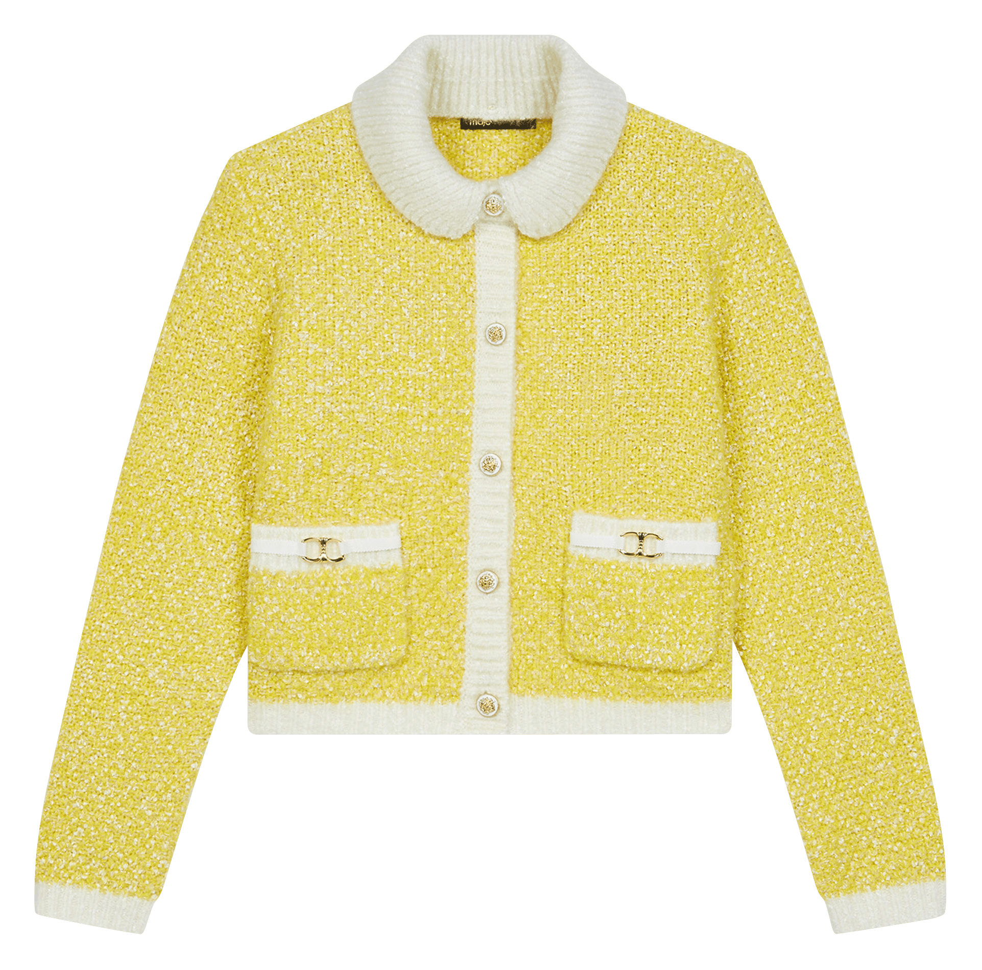 yellow cardigans