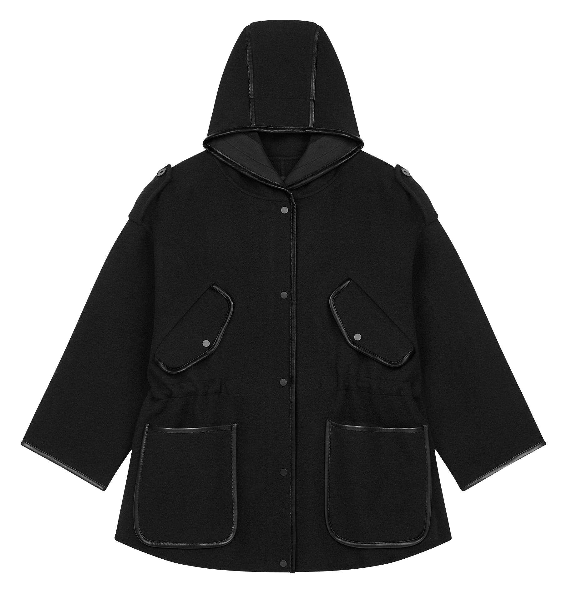 maje black jacket