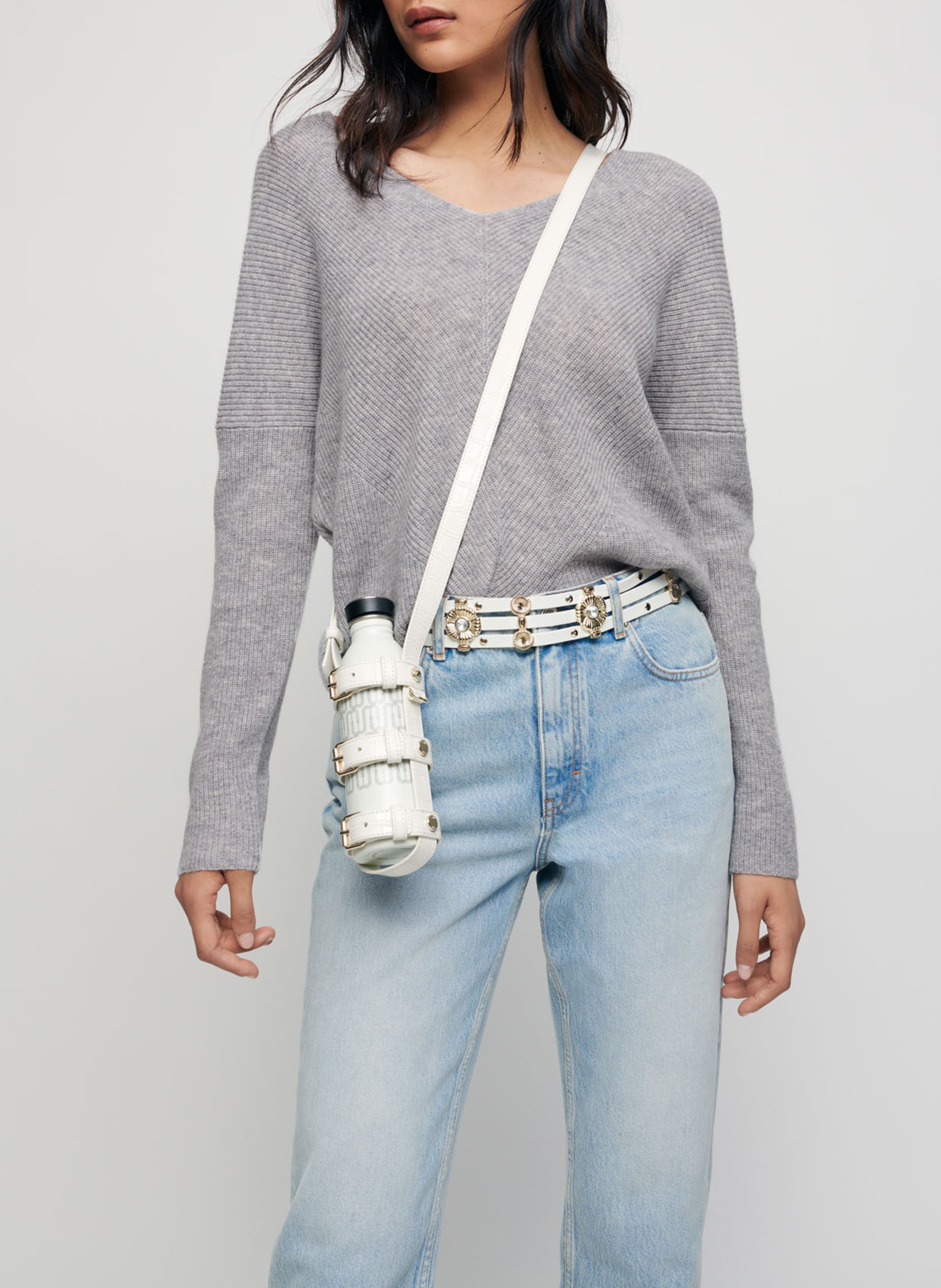 maje cashmere cardigan