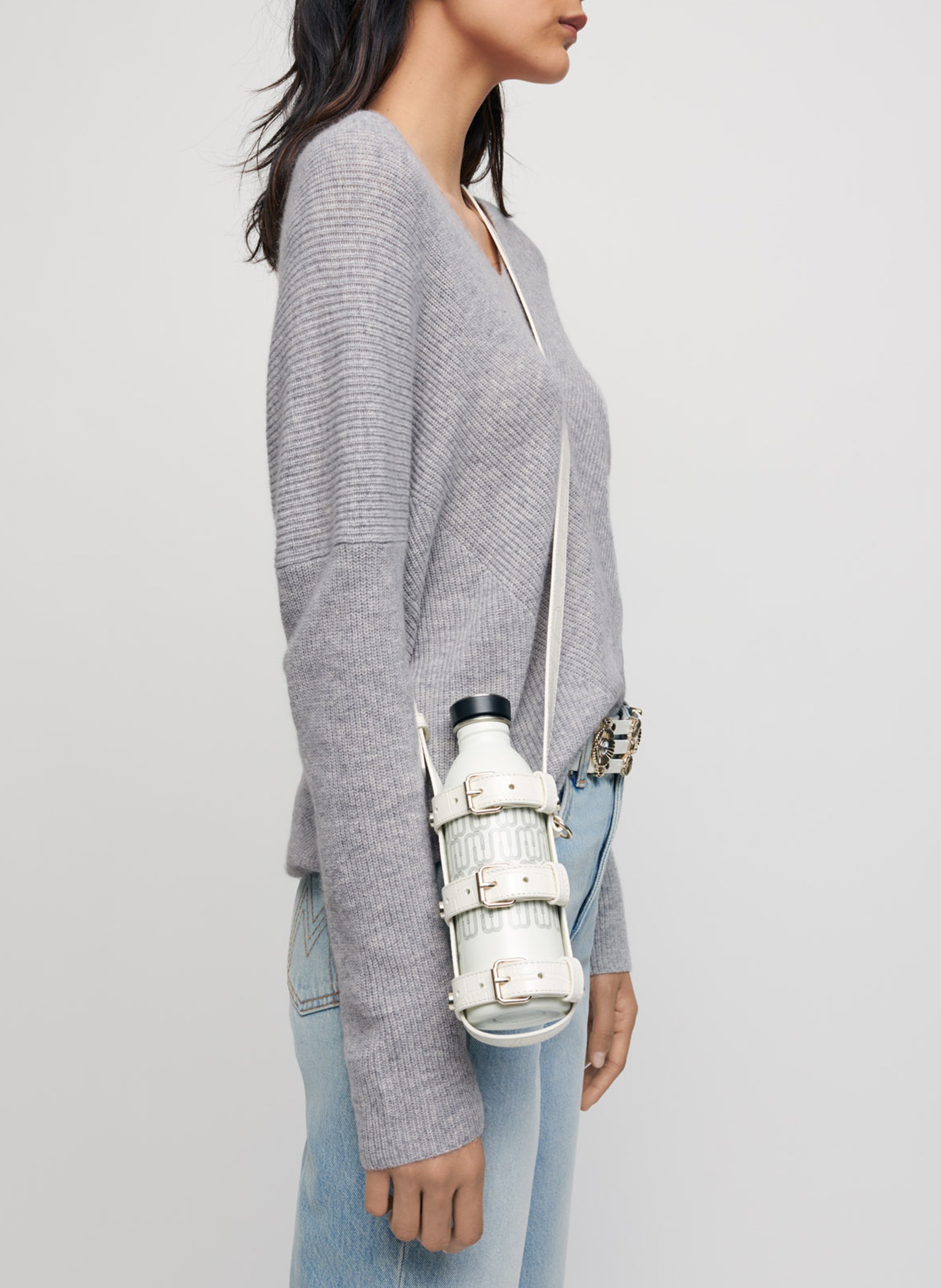 maje cashmere cardigan