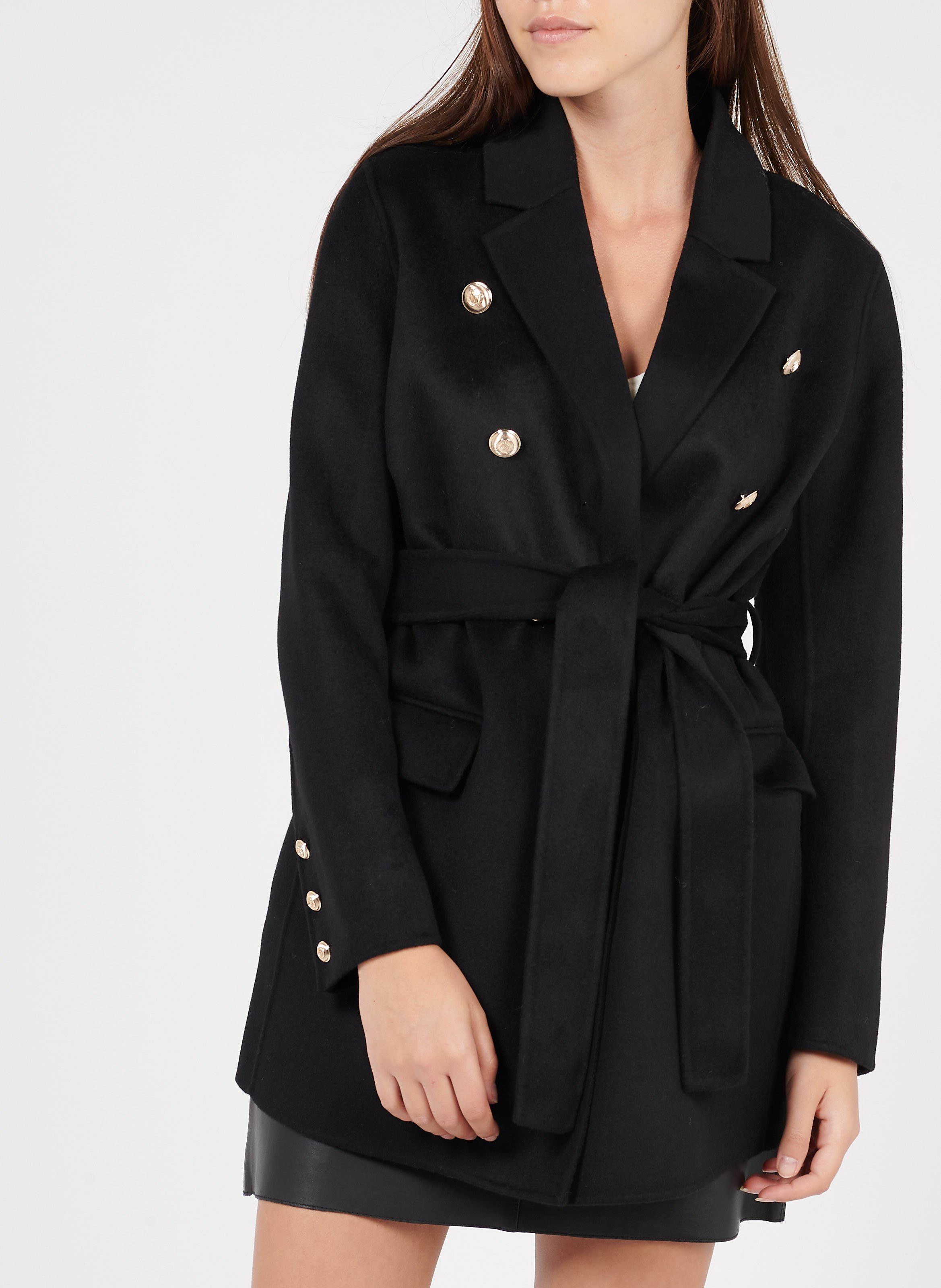 maje black coat