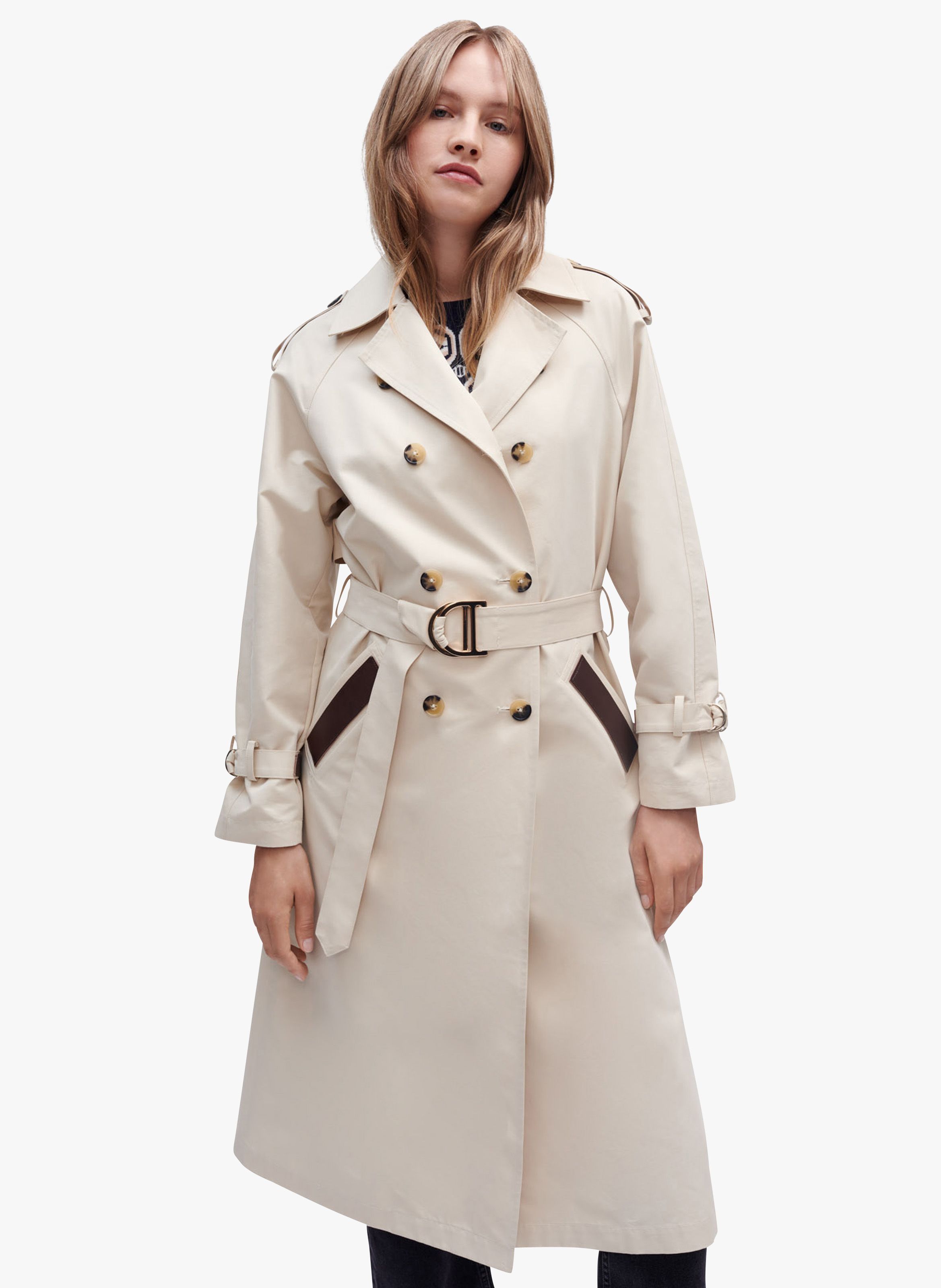 maje trench coat