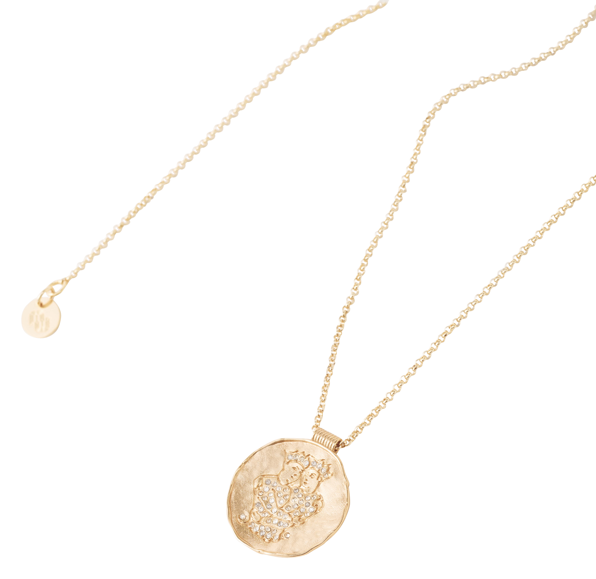Medallion Necklace Gemeaux Maje - Women 
