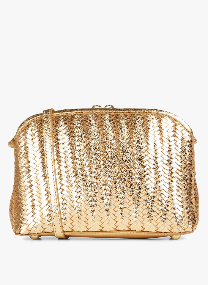 MARADJI Golden MIA GOLD braided mini bag