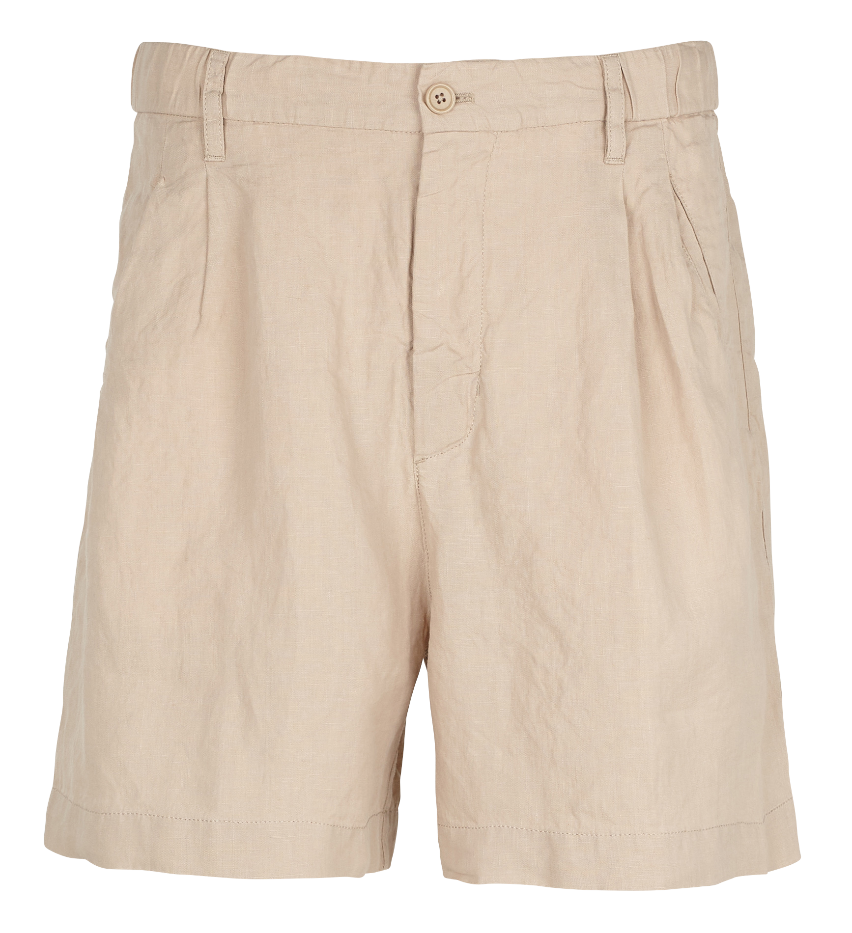 polo linen shorts