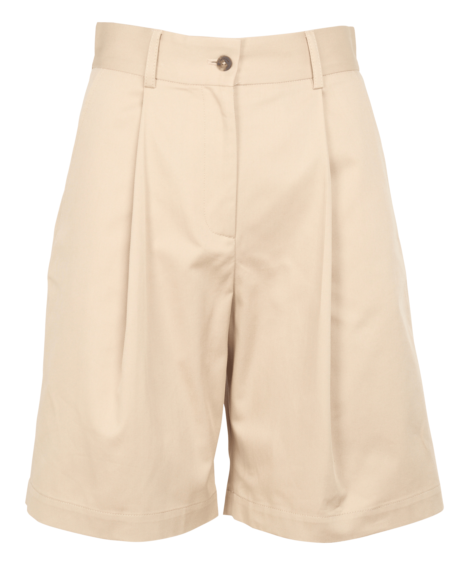 Sale High-waisted Cotton Bermuda Shorts 