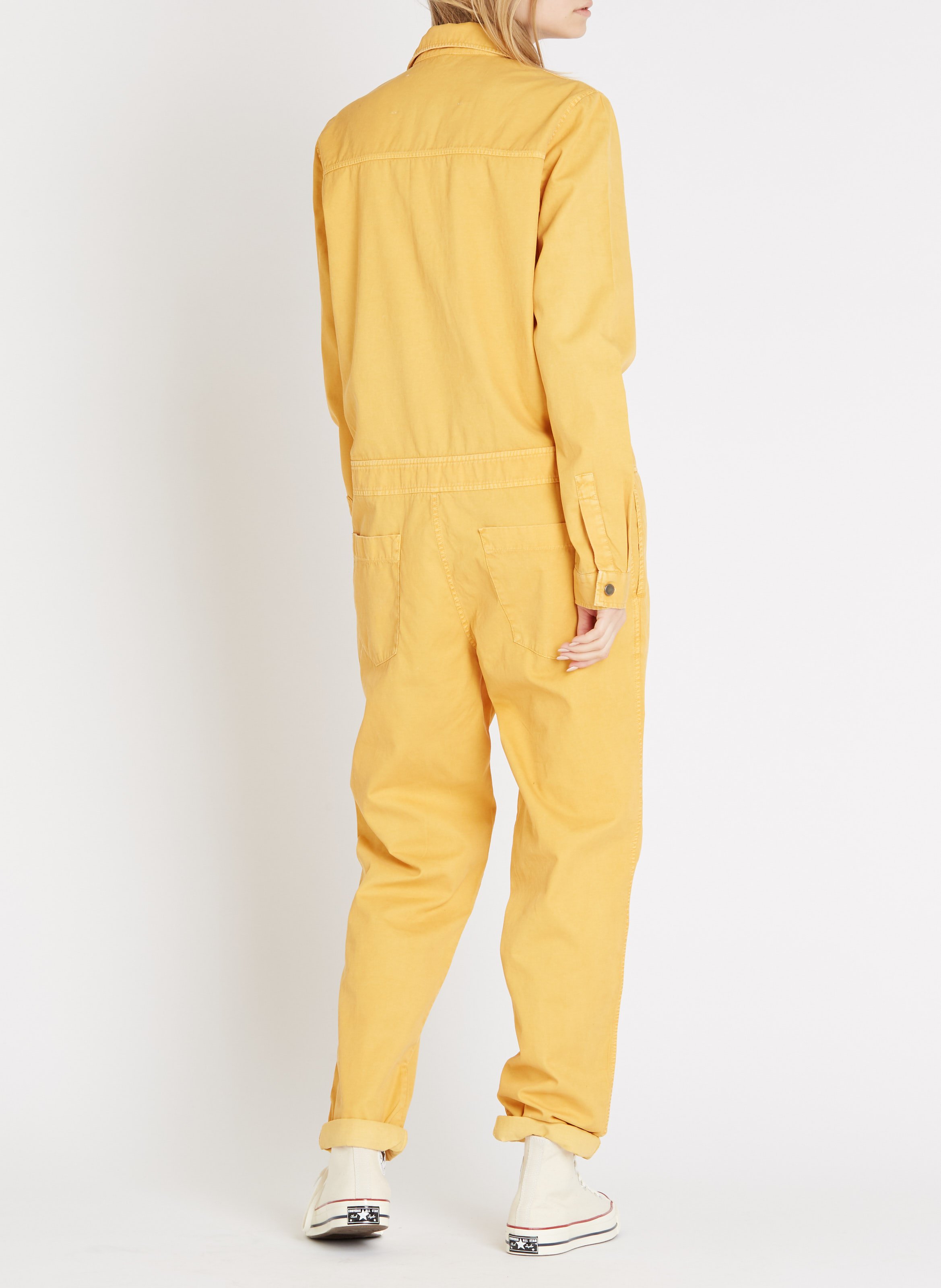 yellow vans jumpsuit