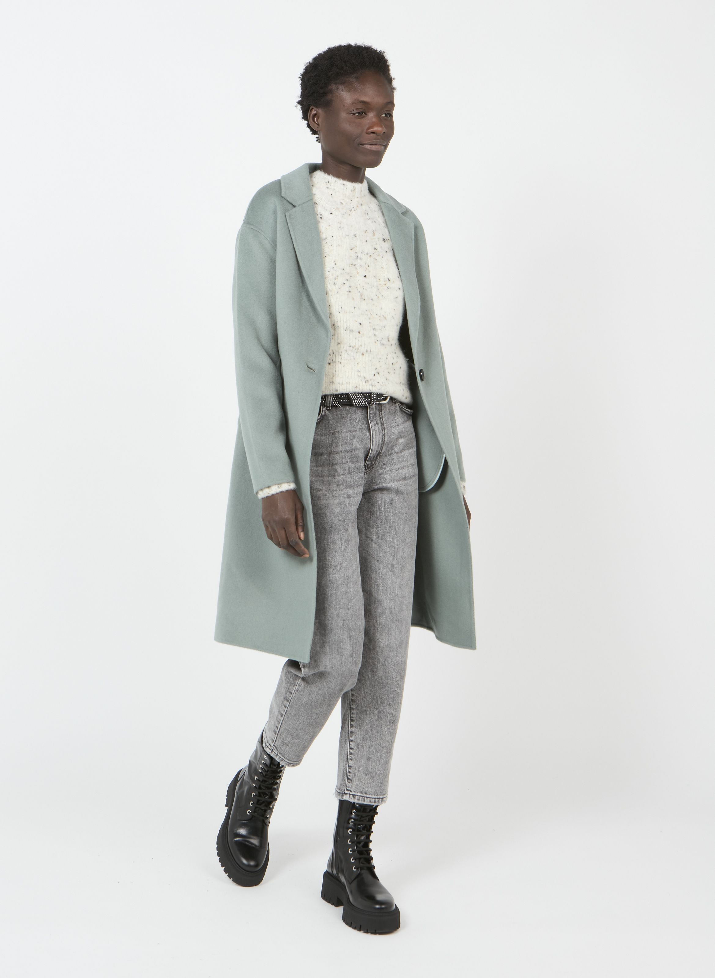 tailored womens wool coat