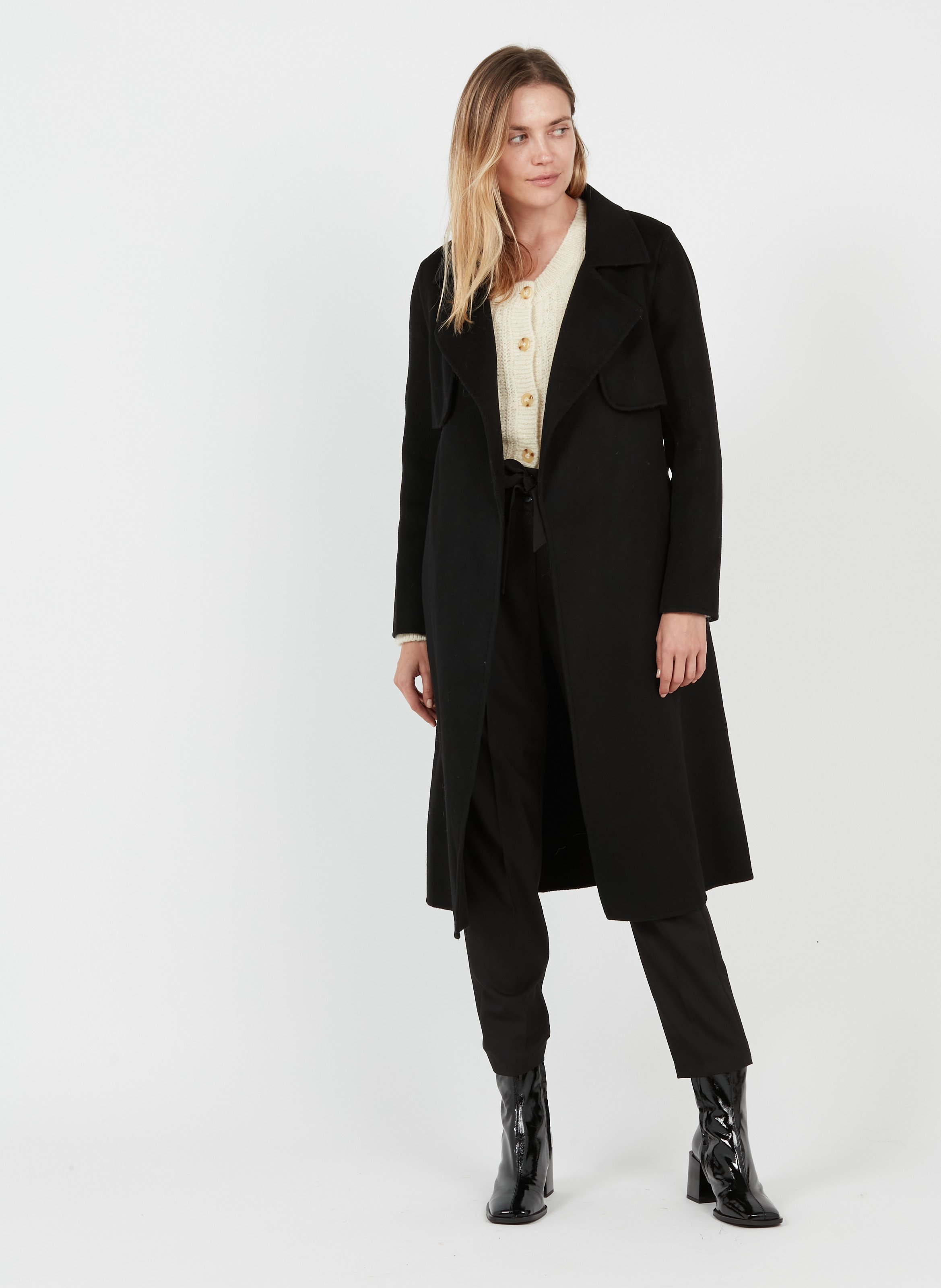 tailored wool coat womens