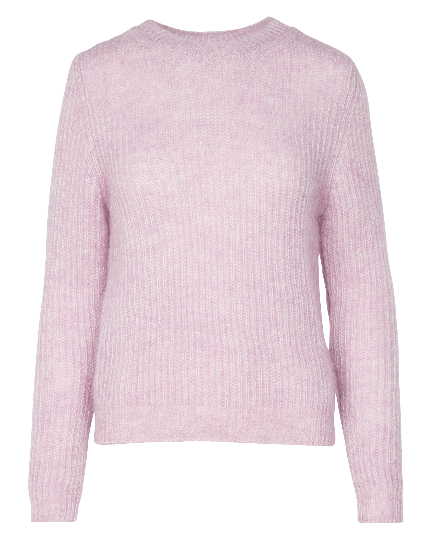 lavender fuzzy sweater