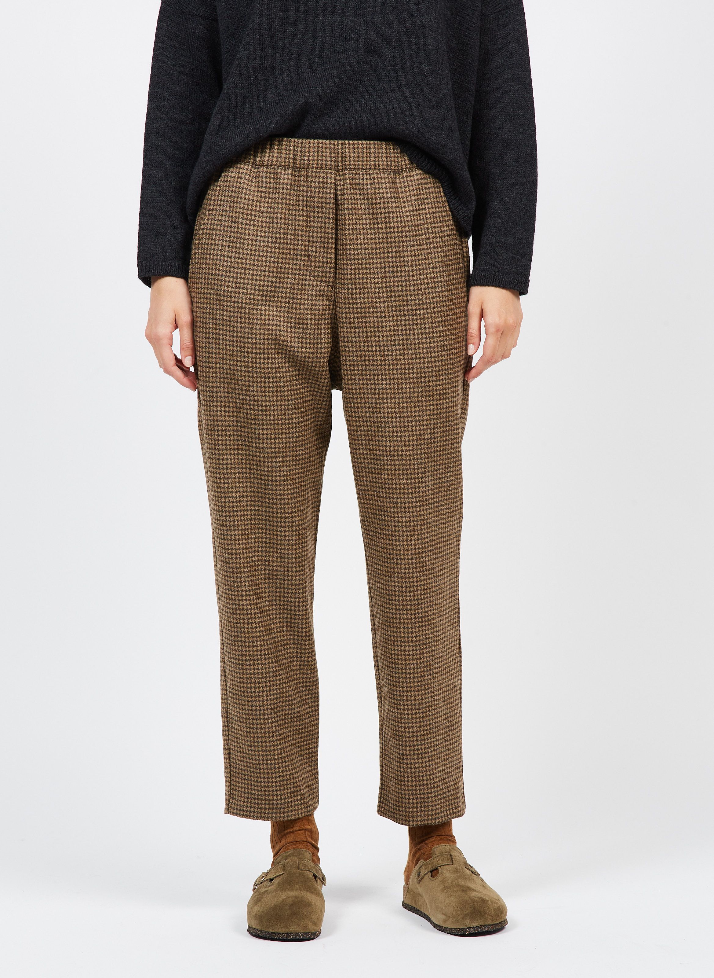 Houndstooth Wool Trousersセットアップ twbfa.com