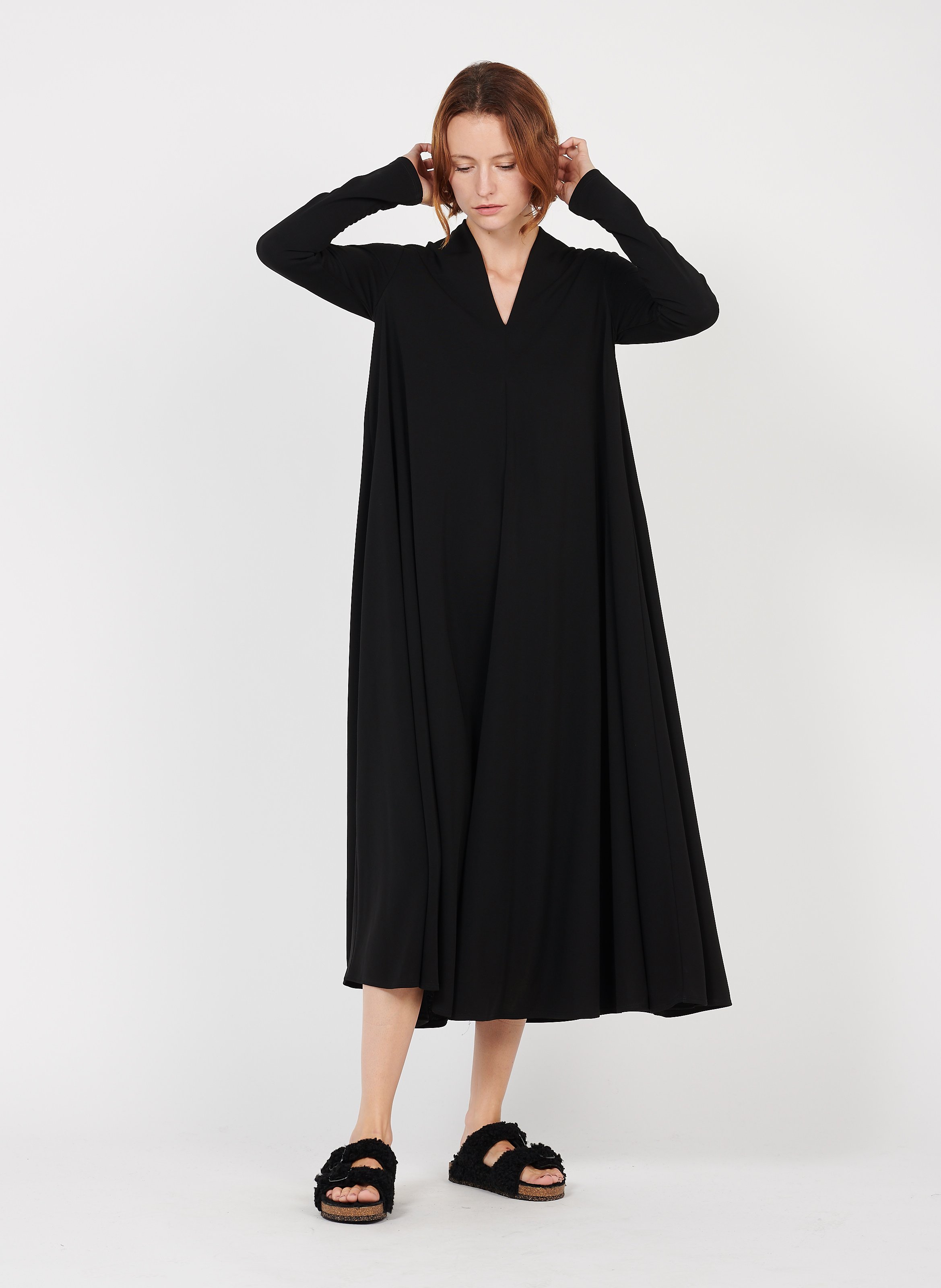 robe noire max mara