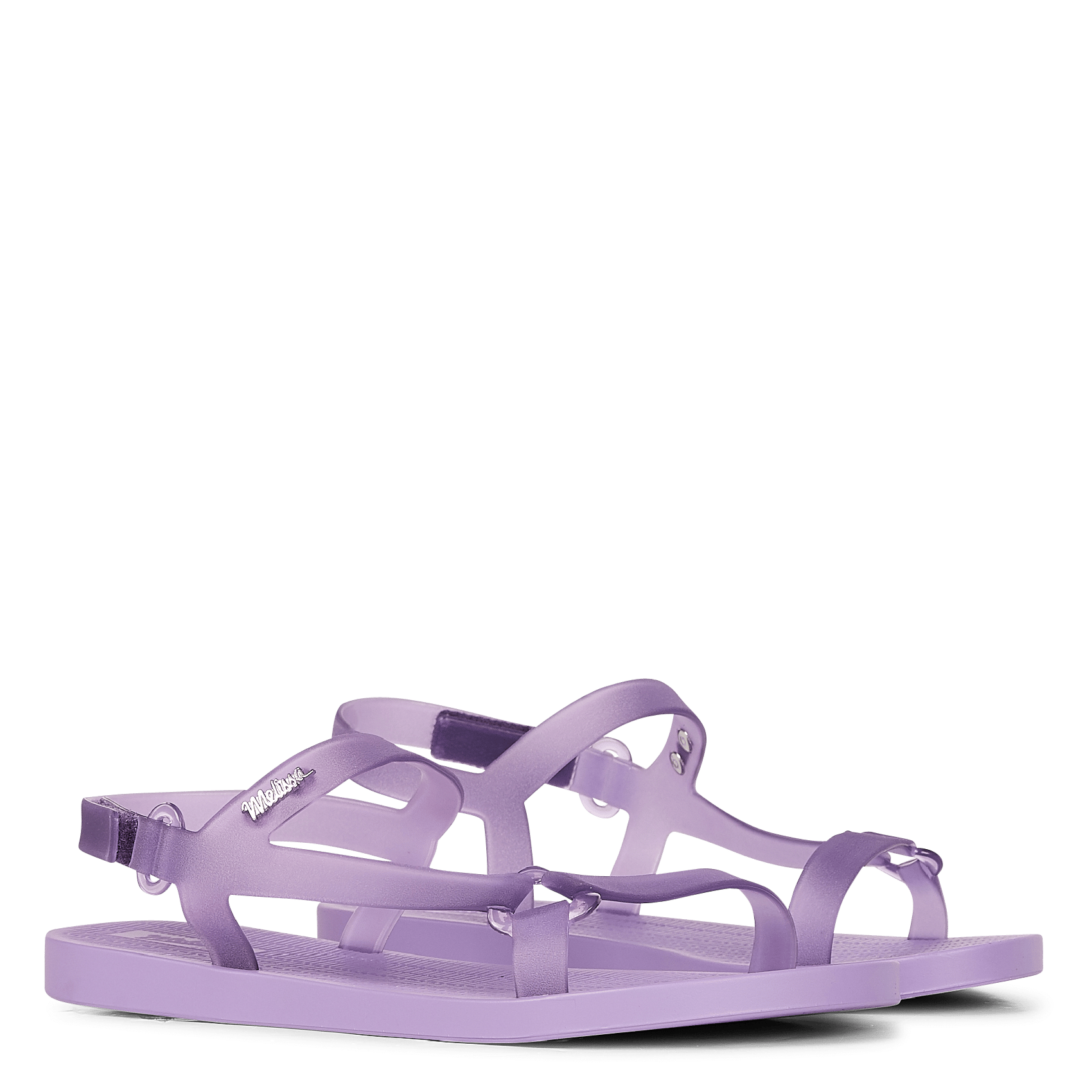 purple sandals