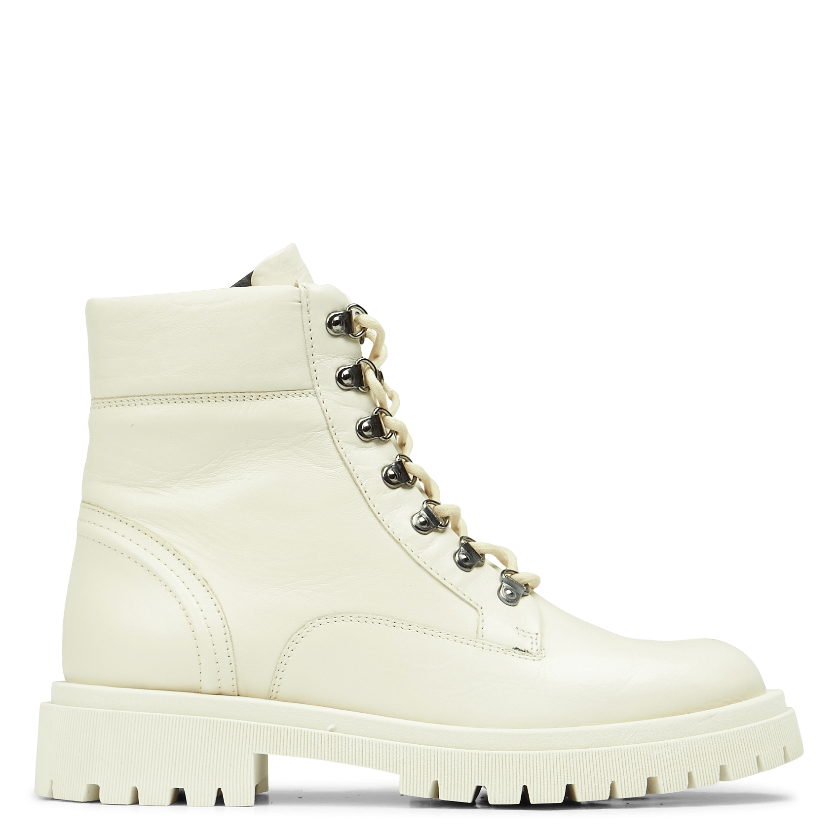 Lace-up leather ankle boots MELLOW YELLOW