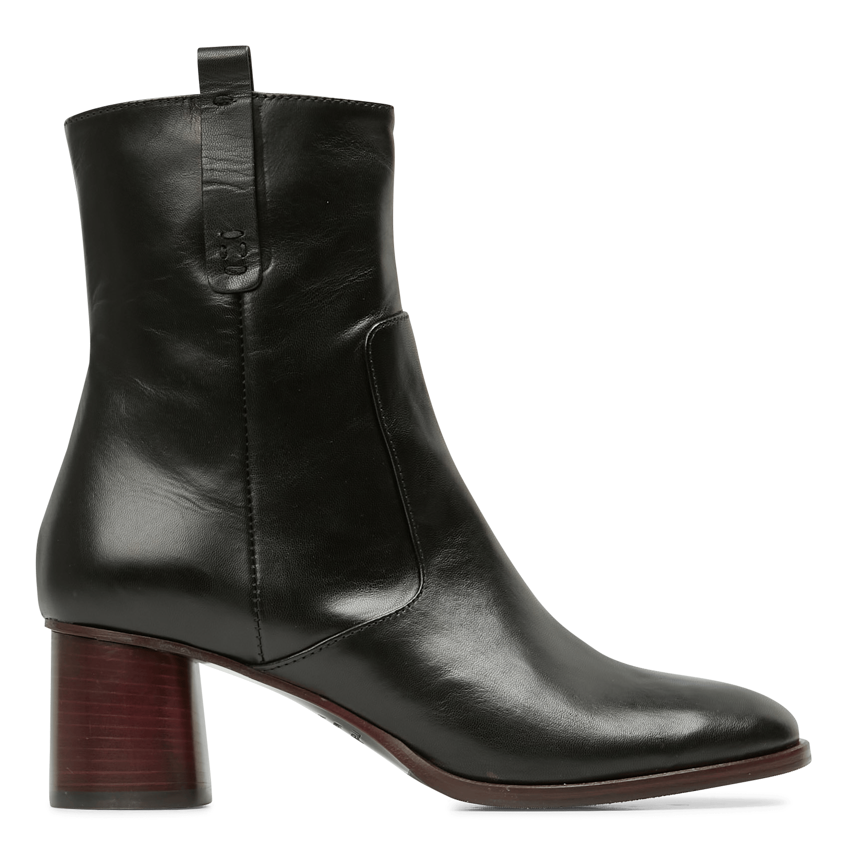 Leather mid-calf boots MELLOW YELLOW