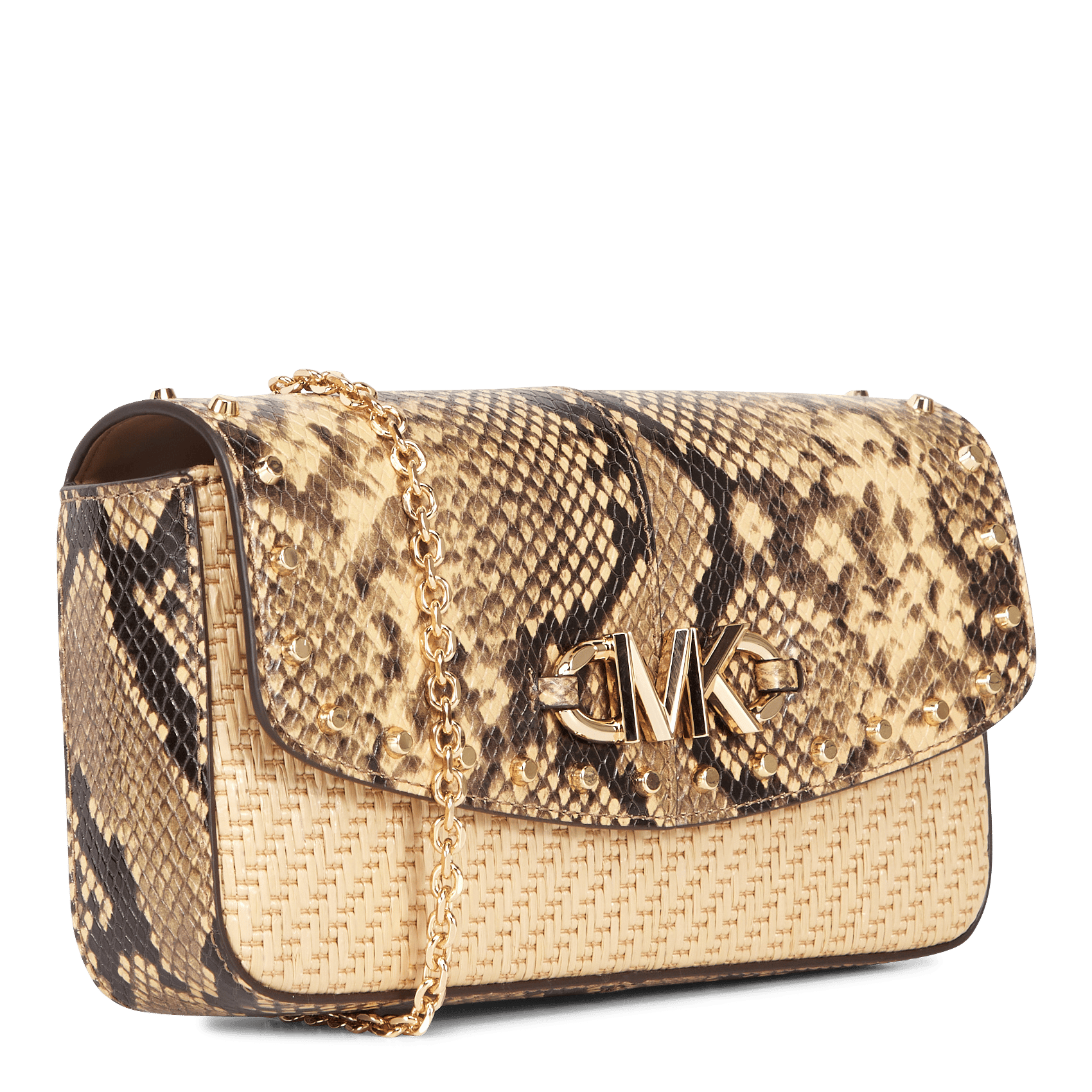 michael kors python clutch