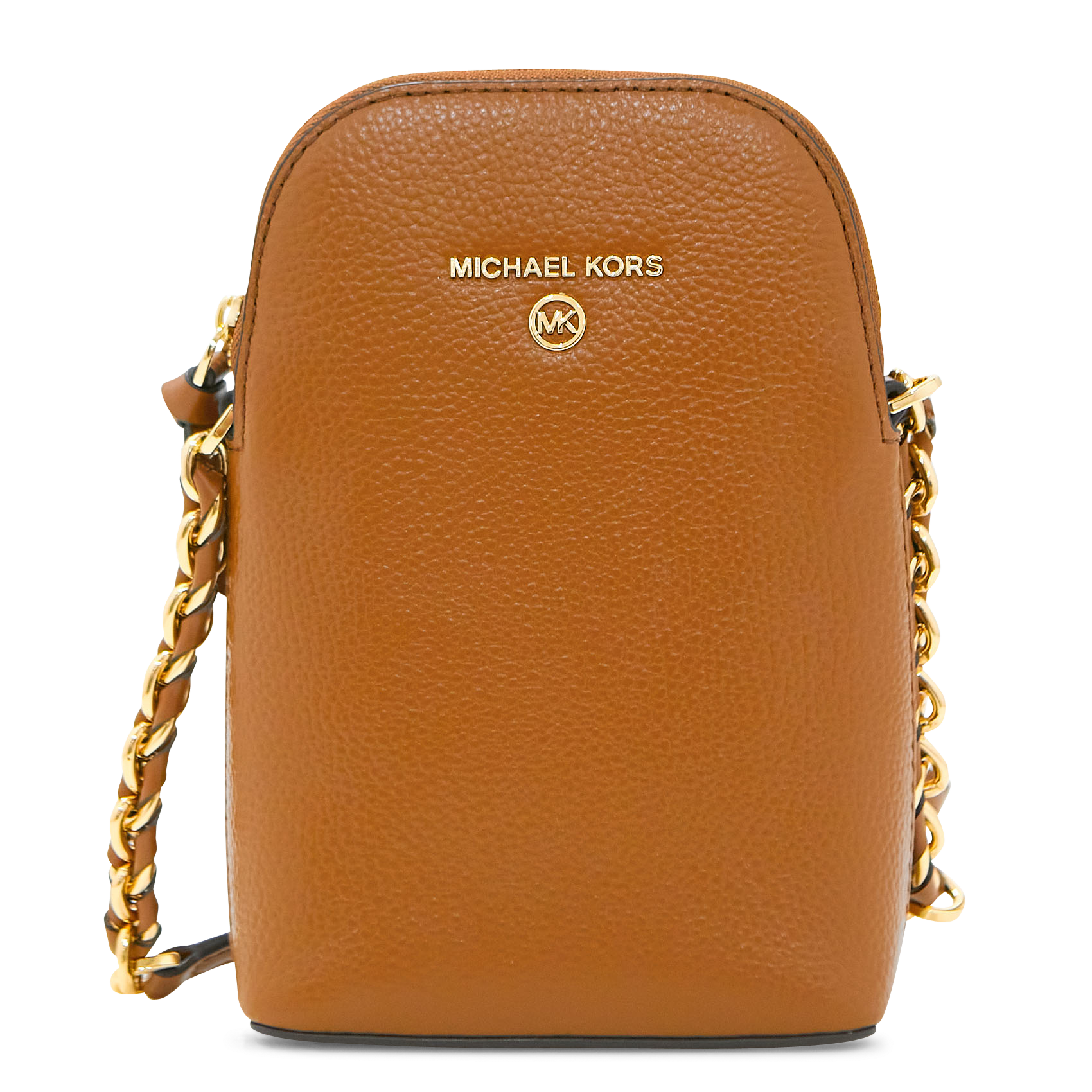 michael kors brown leather handbag