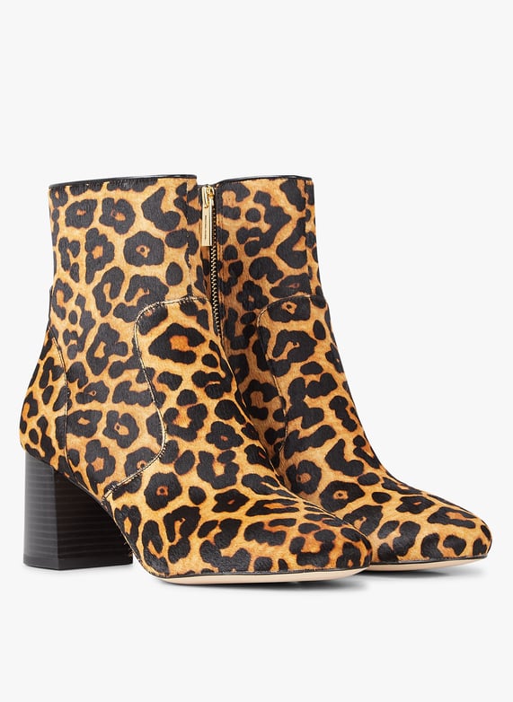 Leopard Print Calfskin Mid calf Boots Butterscotc Michael Kors Women 40F1HEME5H 226 BUTTERSCOTC Place des Tendances United Kingdom