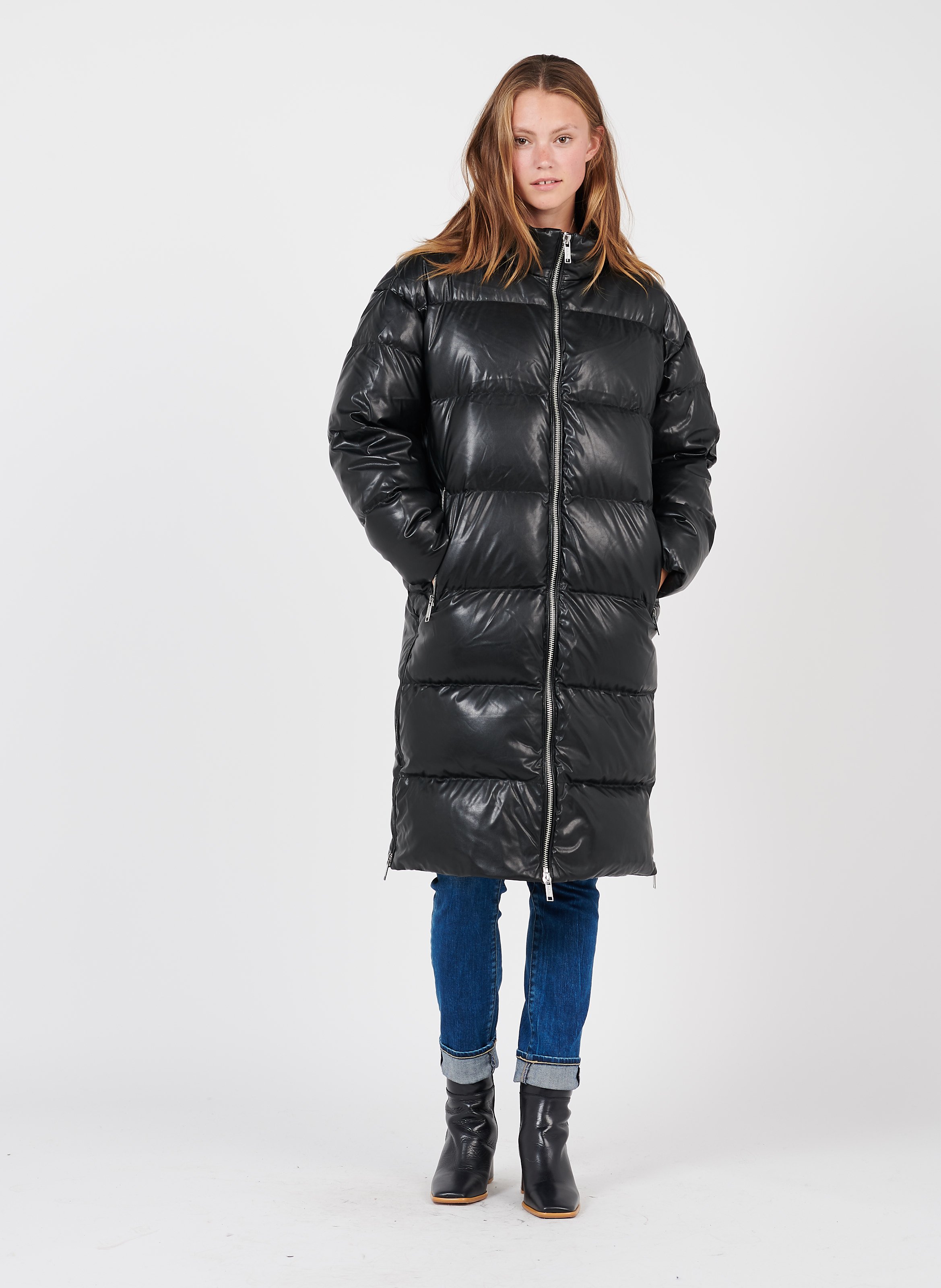 Long mk jacket deals