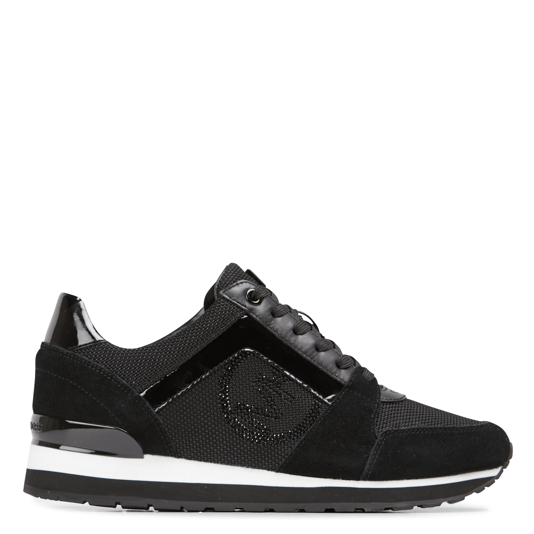 michael kors black patent leather sneakers