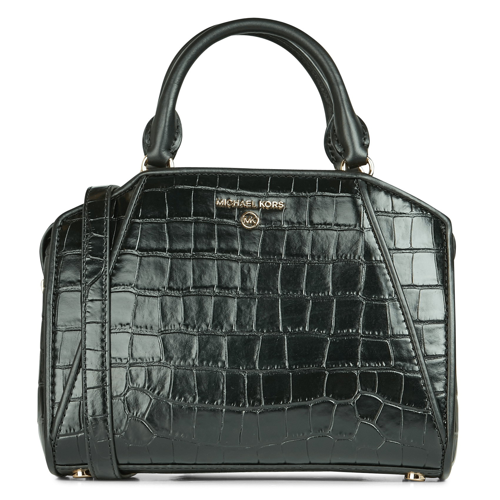 croc leather bag