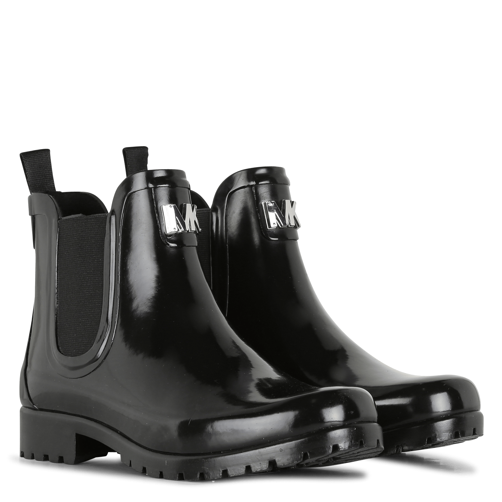 mk rain boots short