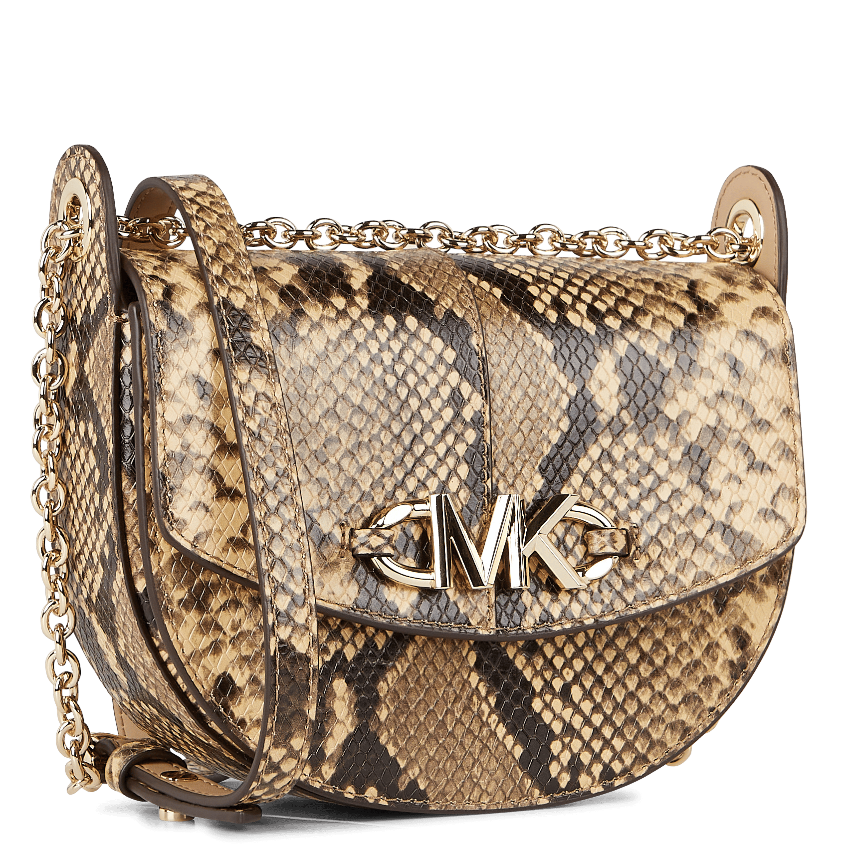 beige snakeskin bag
