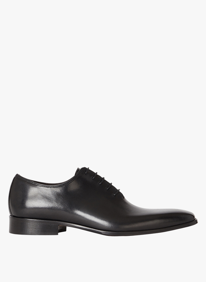 MINELLI Black Leather dress shoes