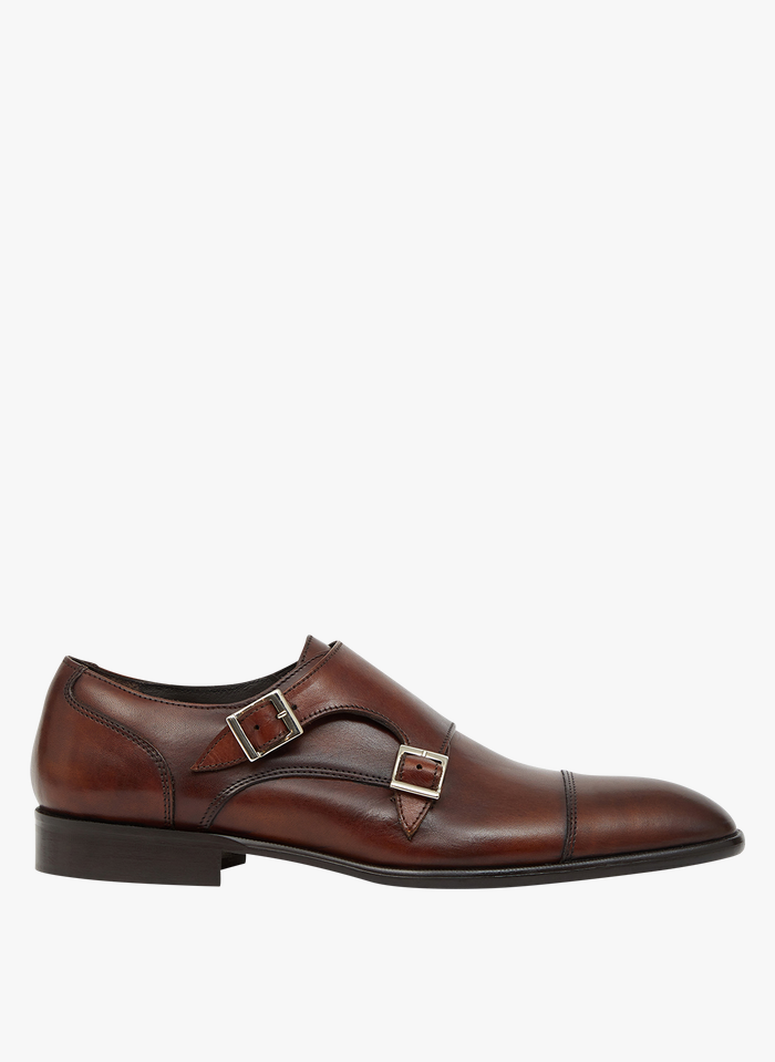 MINELLI Brown Leather dress shoes