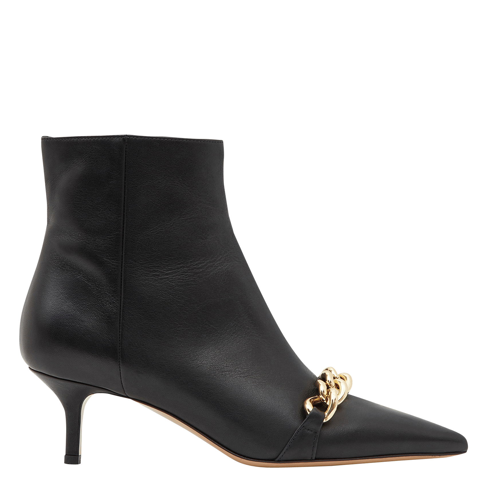 mid calf pointed toe boots
