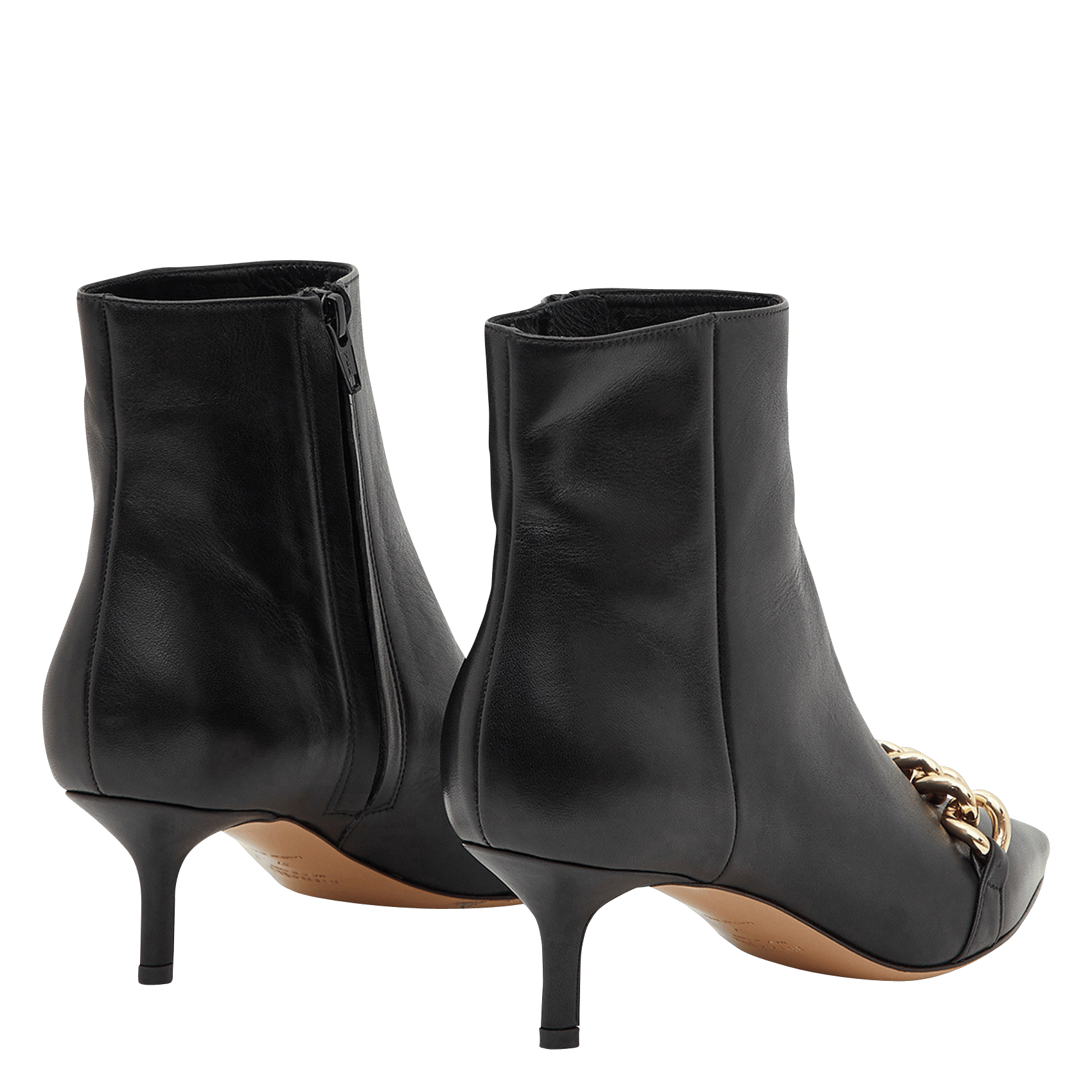 mid calf pointed boots