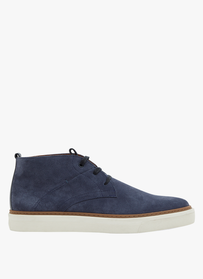 MINELLI Blue Leather sneakers