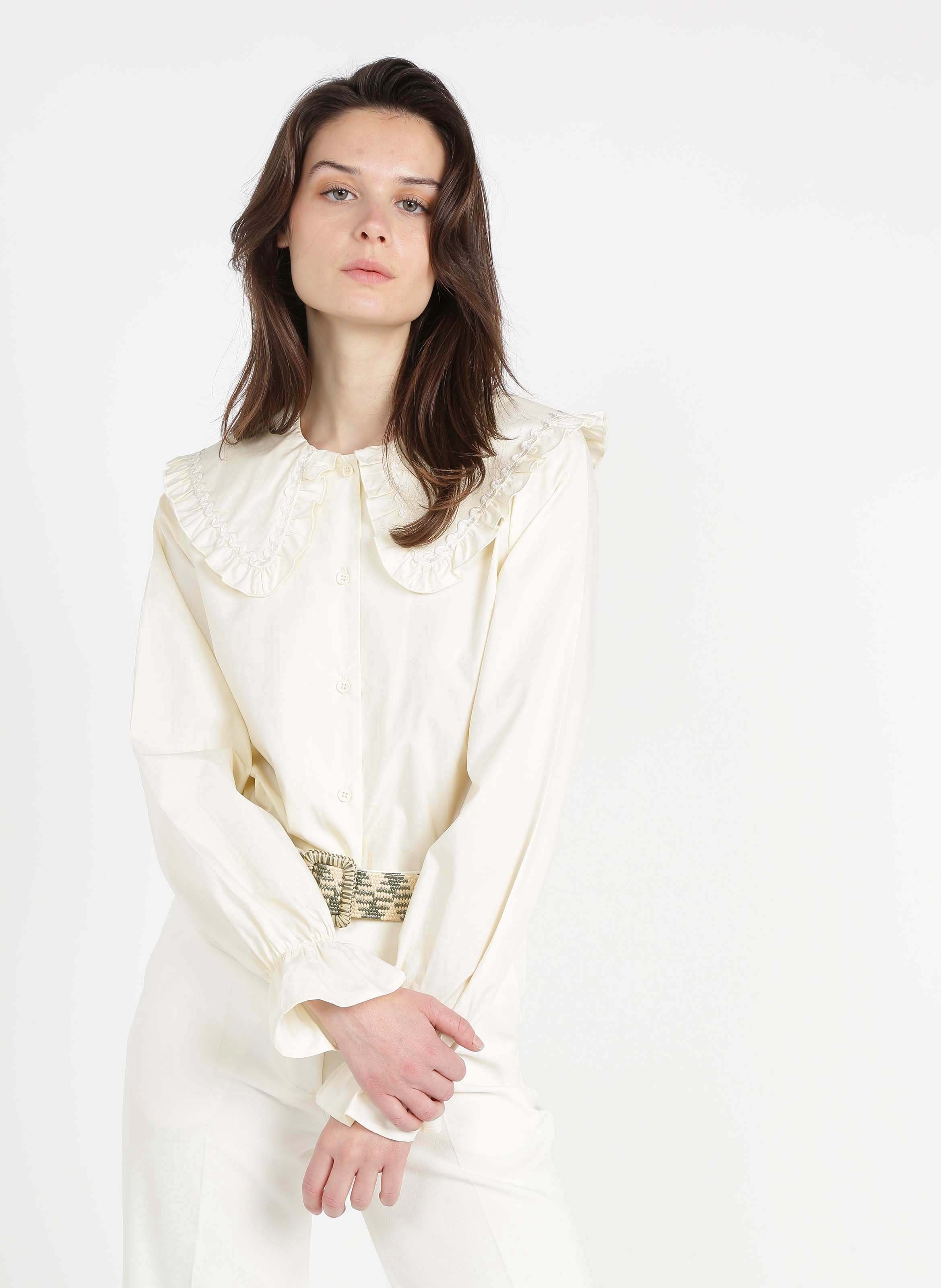 Peter Pan Collar Broken White Minimum 