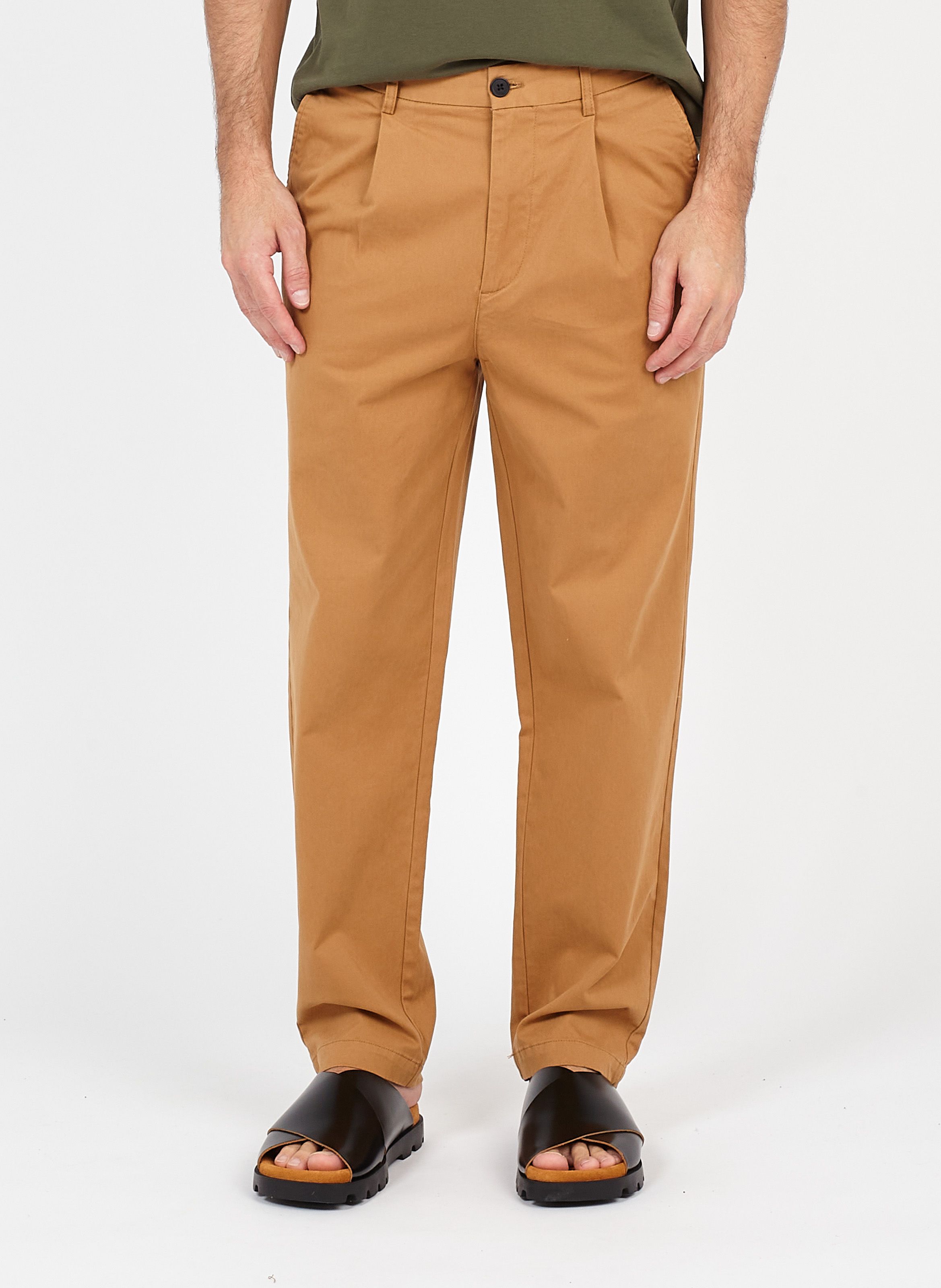 cotton stretch chinos