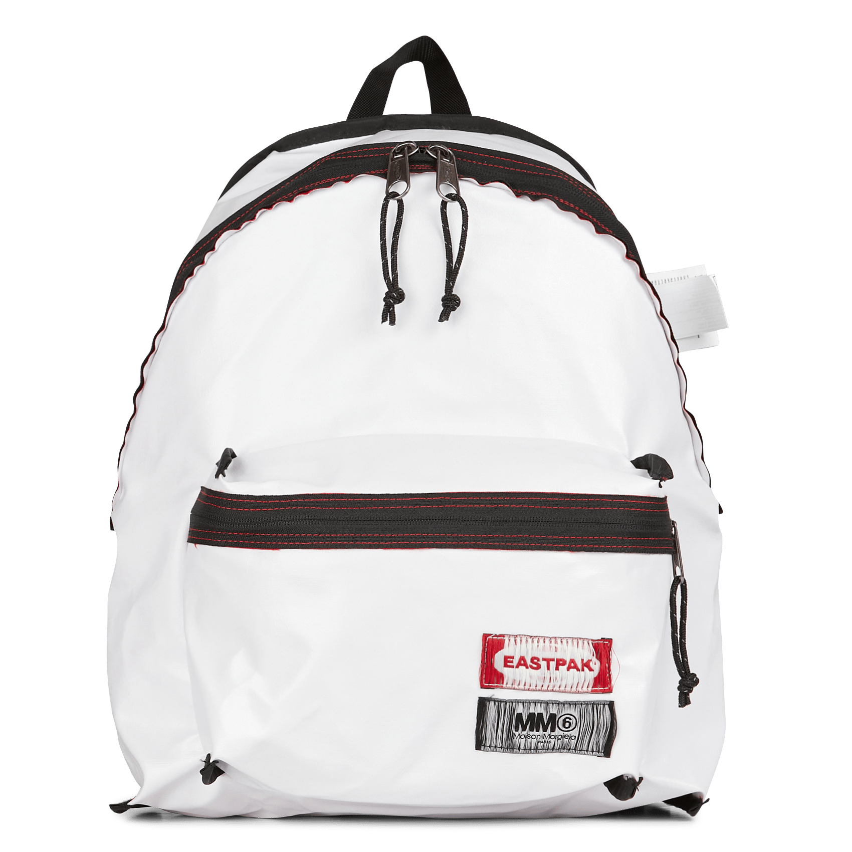 red eastpak backpack