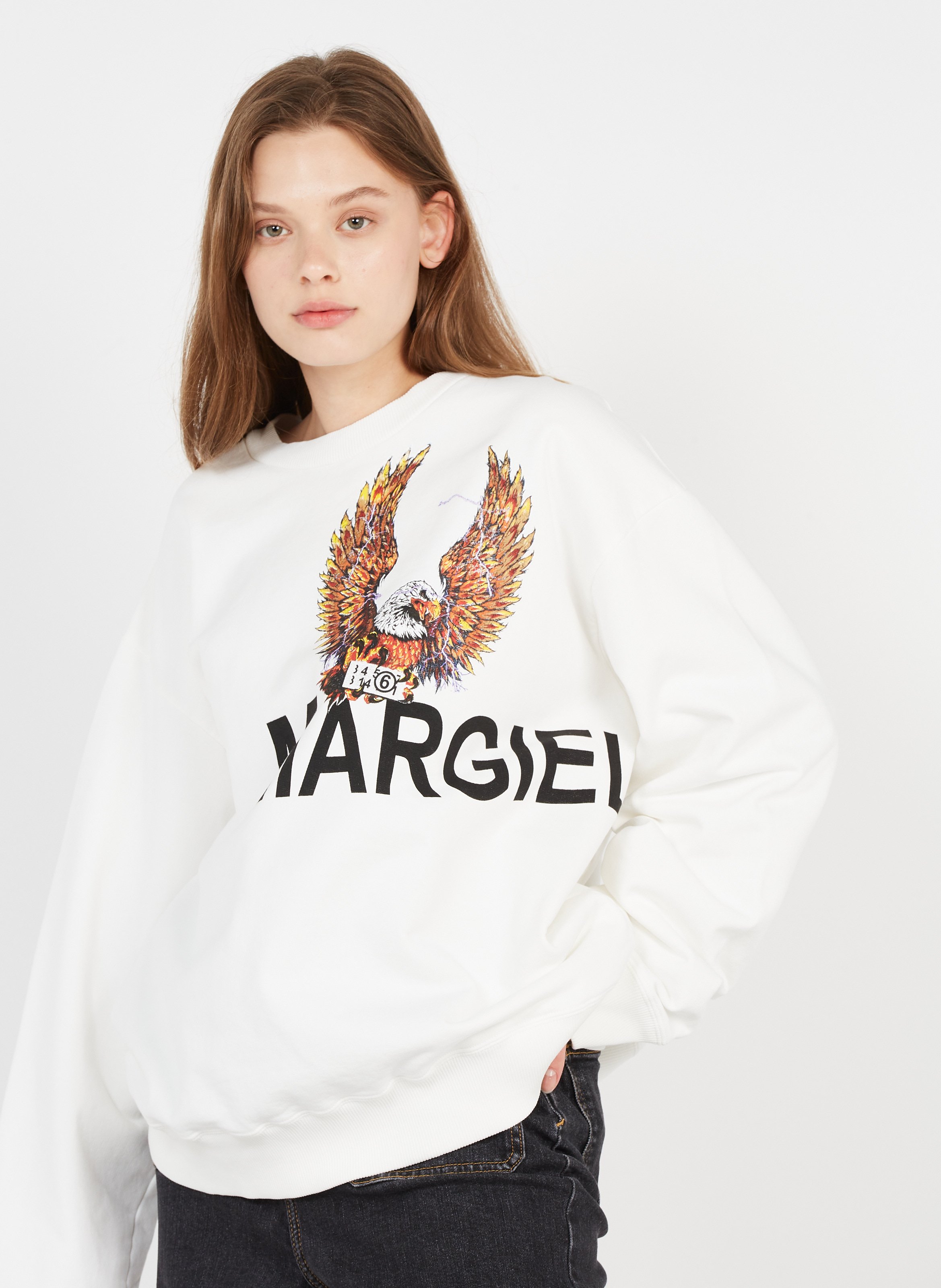 yellow black dog sweatshirt