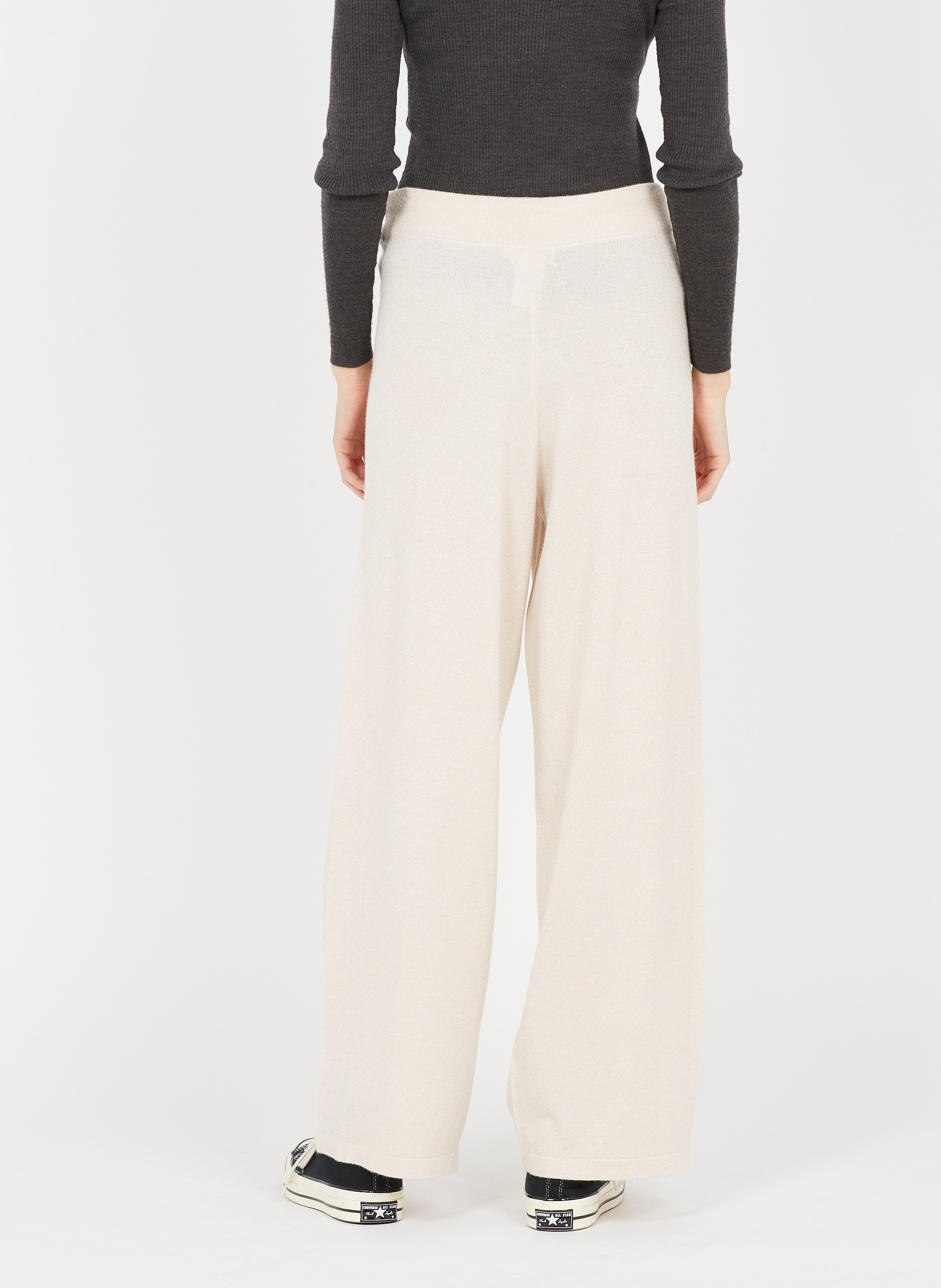 straight leg knit pants