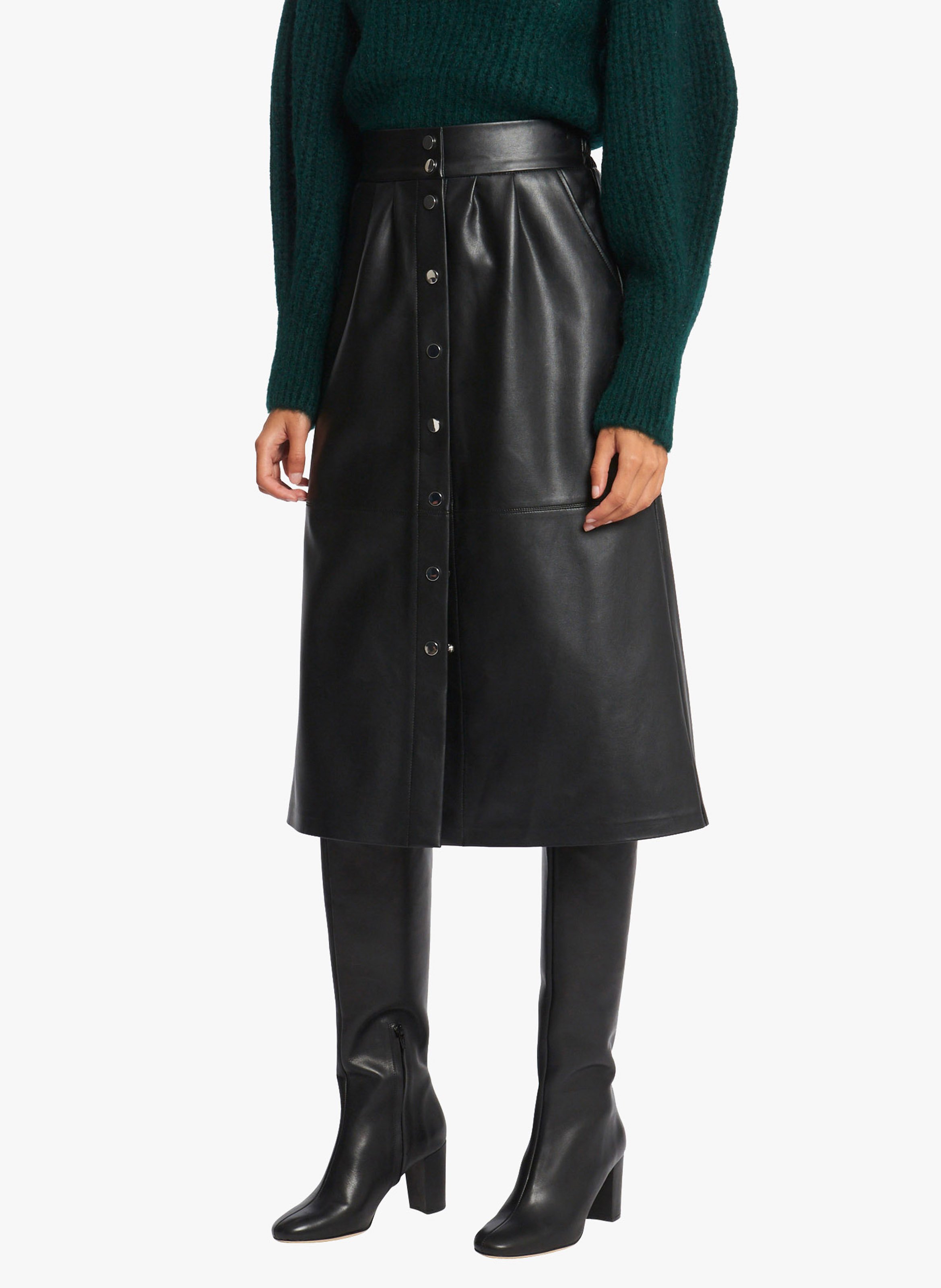 satin skirt general pants