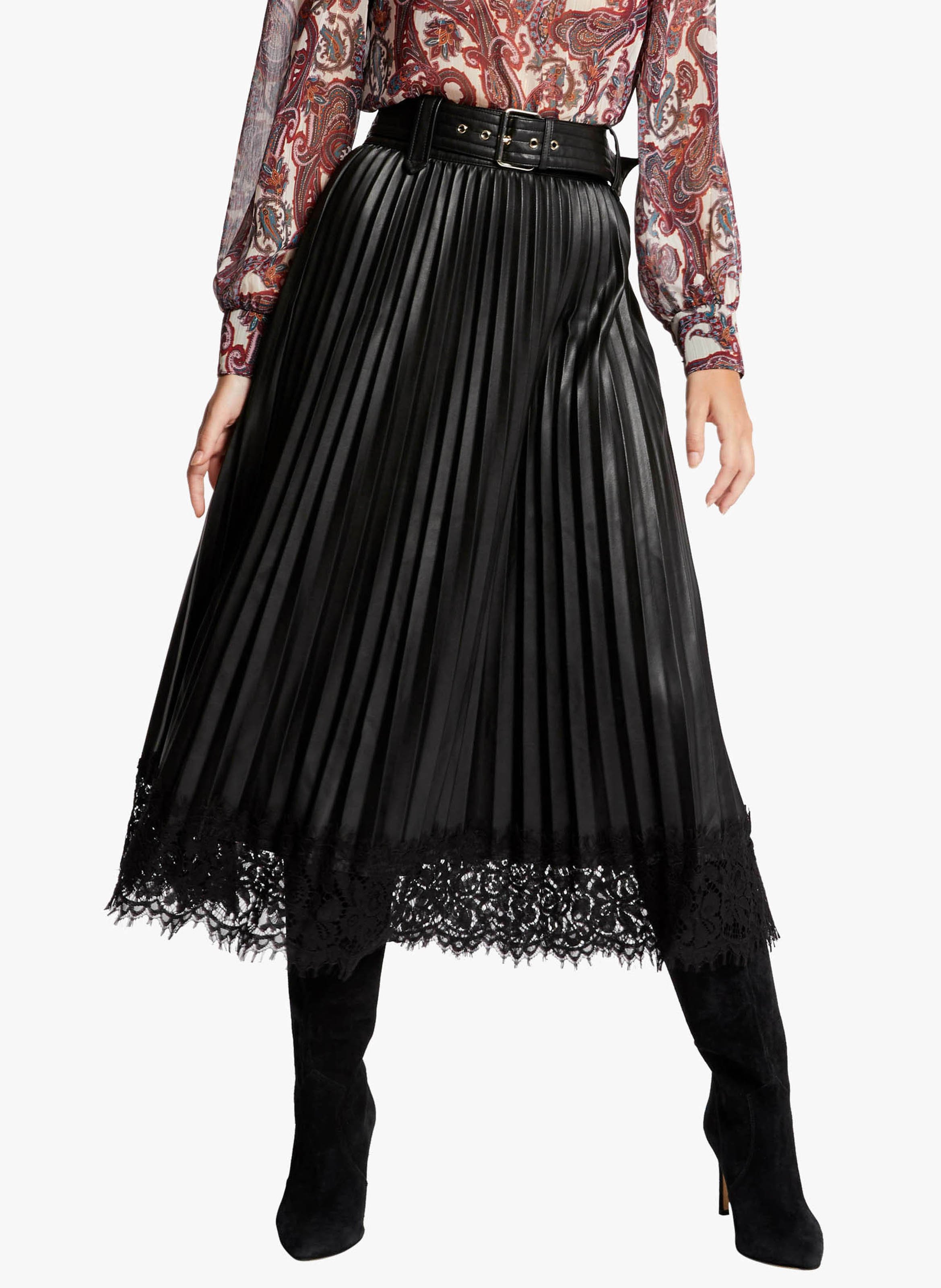 high waisted black skirts for sale
